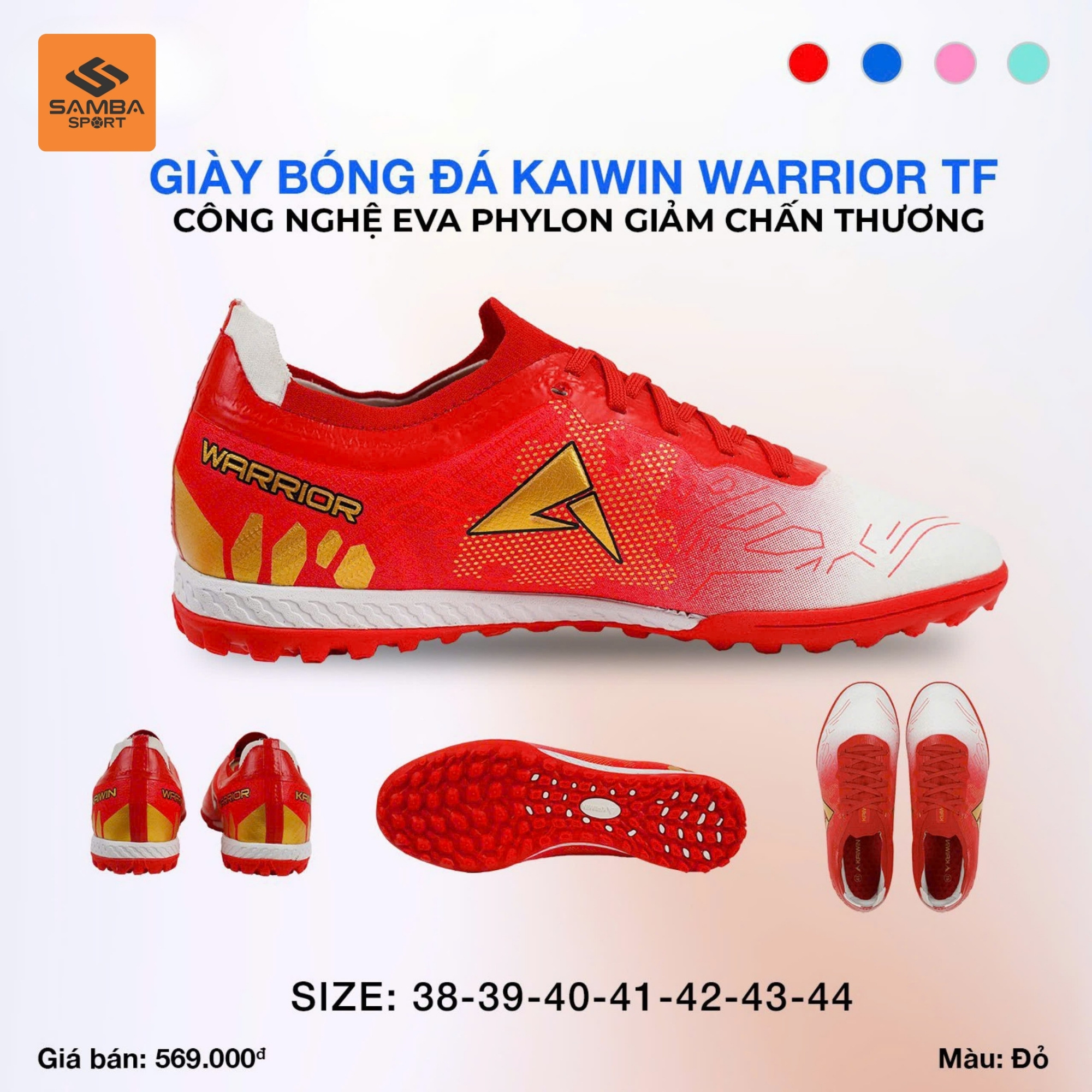 Giày Bóng Đá Kaiwin Warrior TF