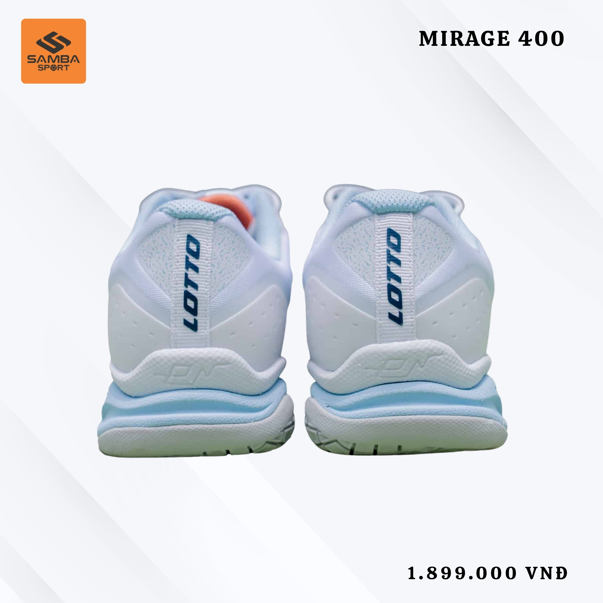 Giày Tennis - Pickleball Lotto Mirage 400 ALR W BOC