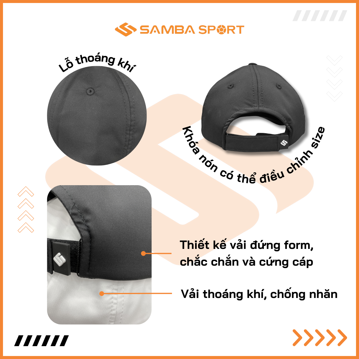 Nón Thể Thao Samba N003