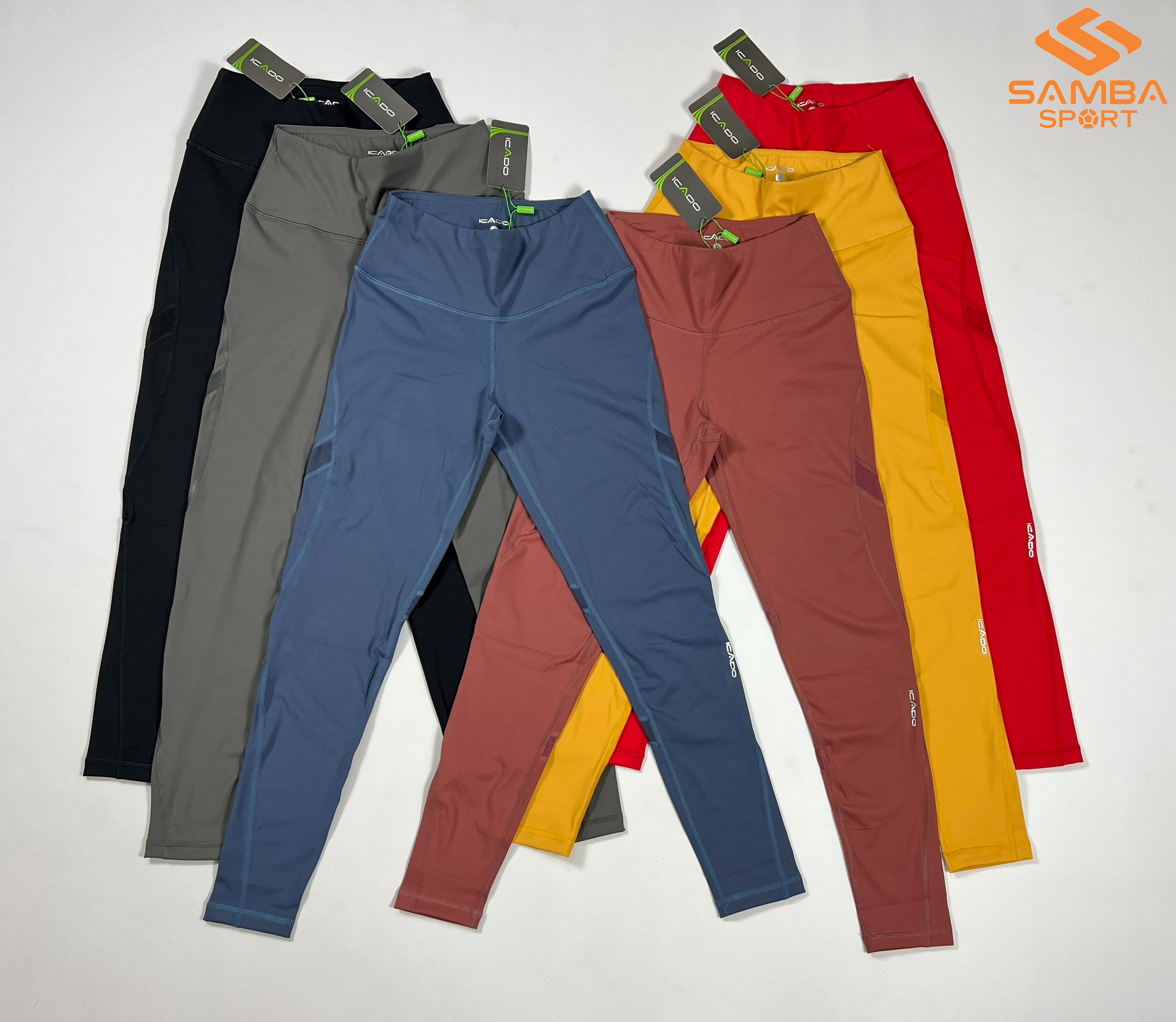 Quần dài nữ phối lưới Icado QD46