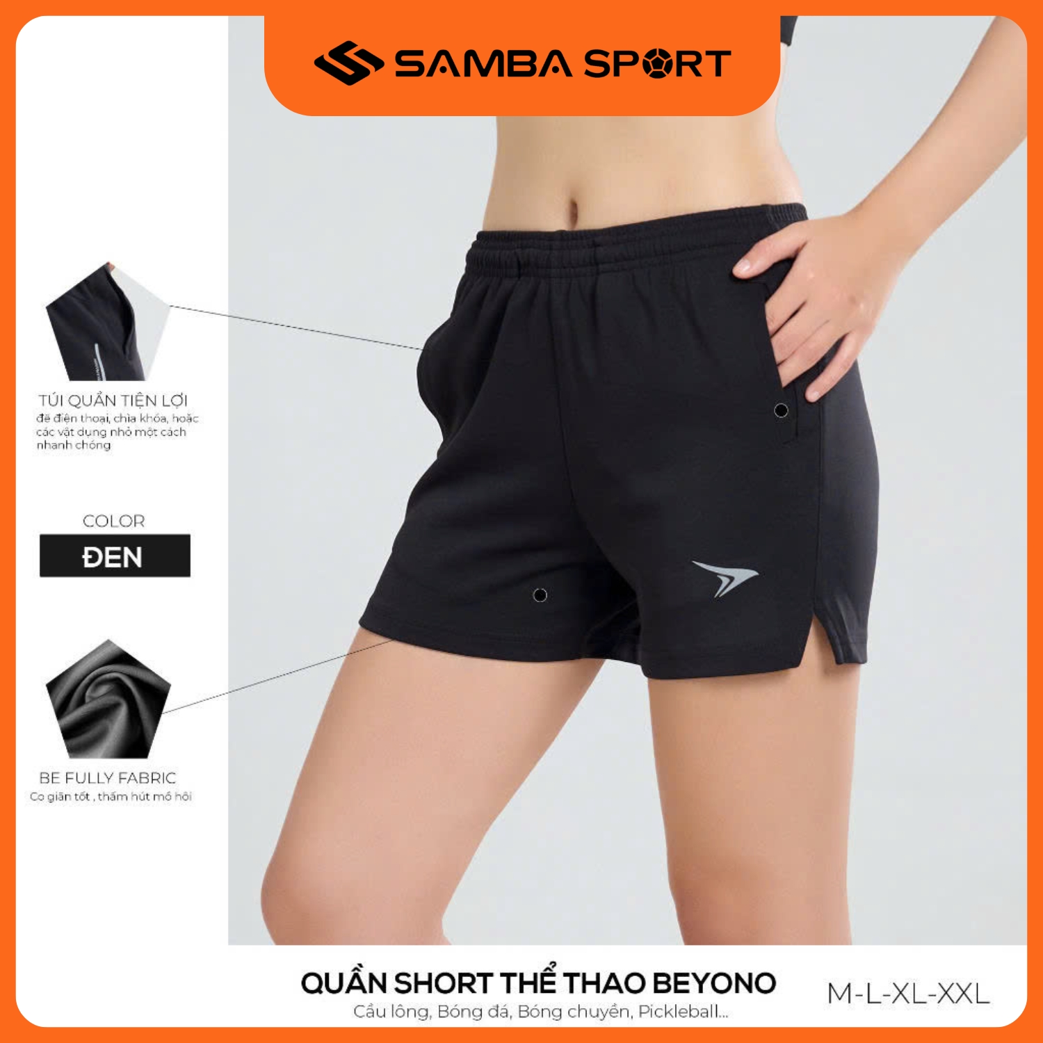 Quần thể thao Nữ Beyono QCL03