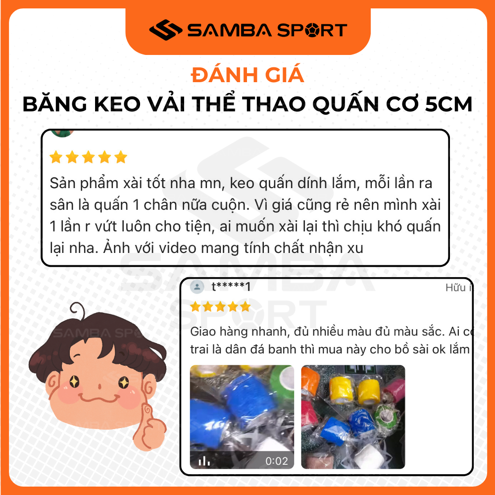 Băng keo vải thể thao