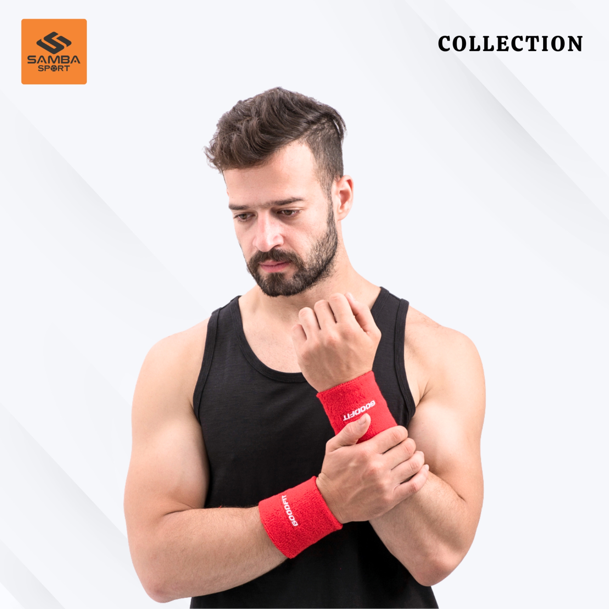 Băng cổ tay thấm mồ hôi Goodfit GF303W