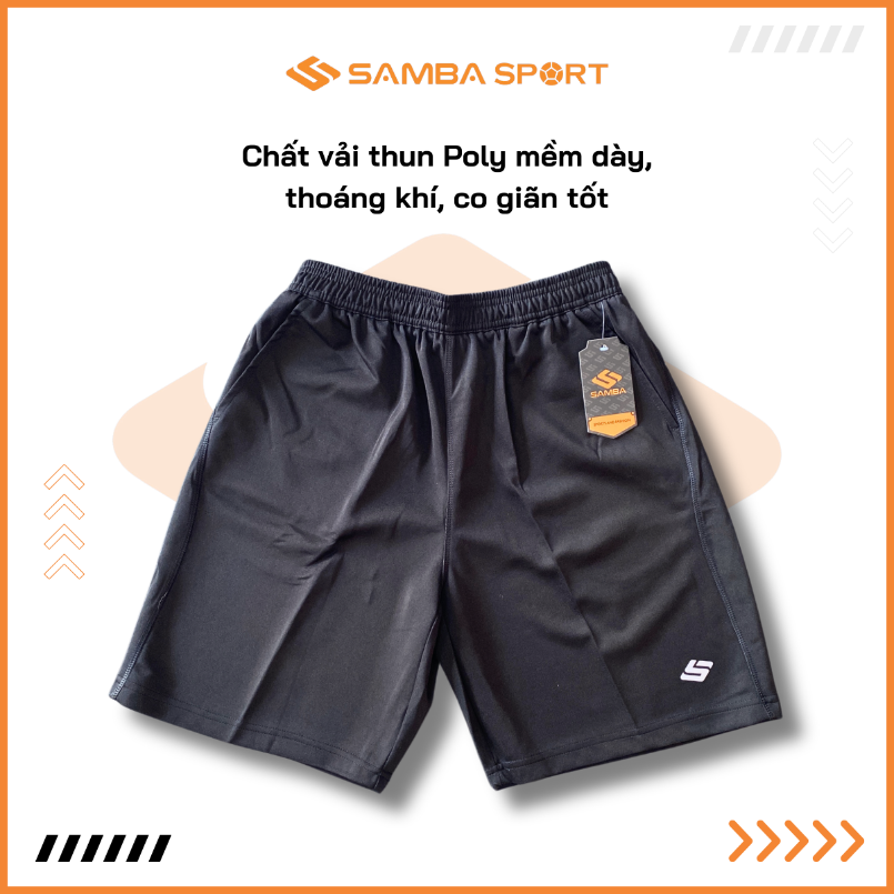 Quần short thể thao nam Samba Q021