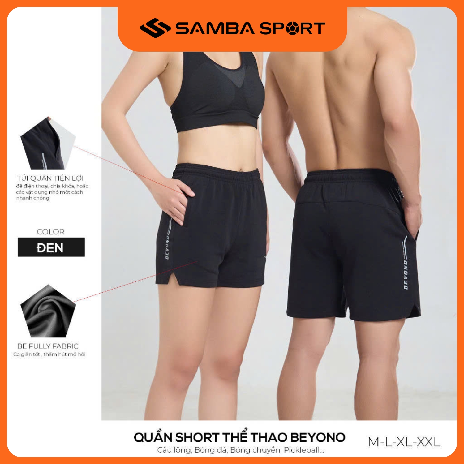 Quần thể thao Nữ Beyono QCL03