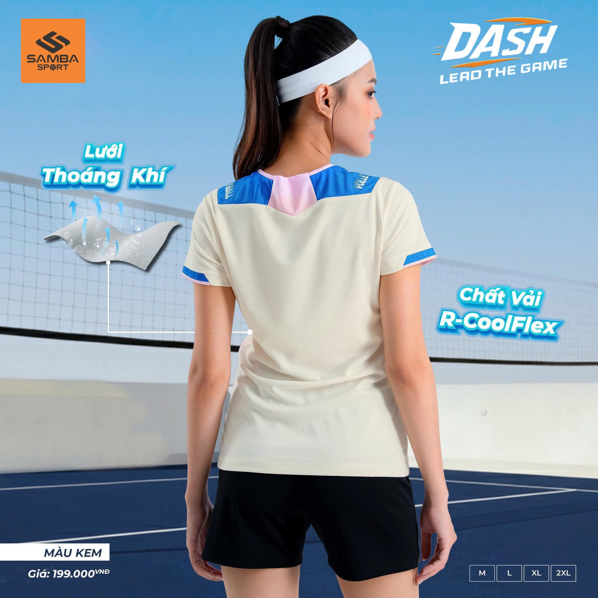 Quần Áo Bóng Chuyền Nữ Riki Standard Dash