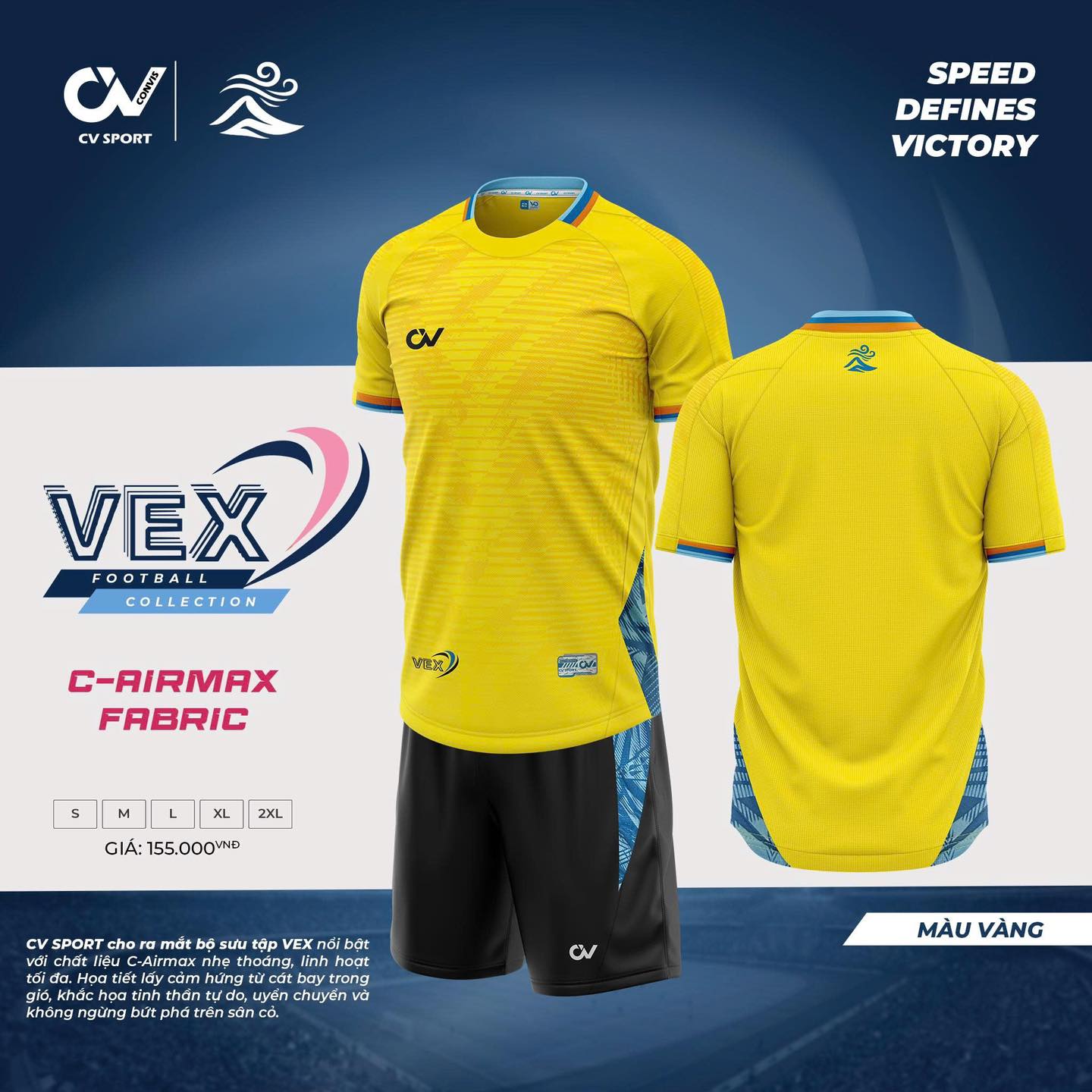 Bộ quần bóng đá CV Vex