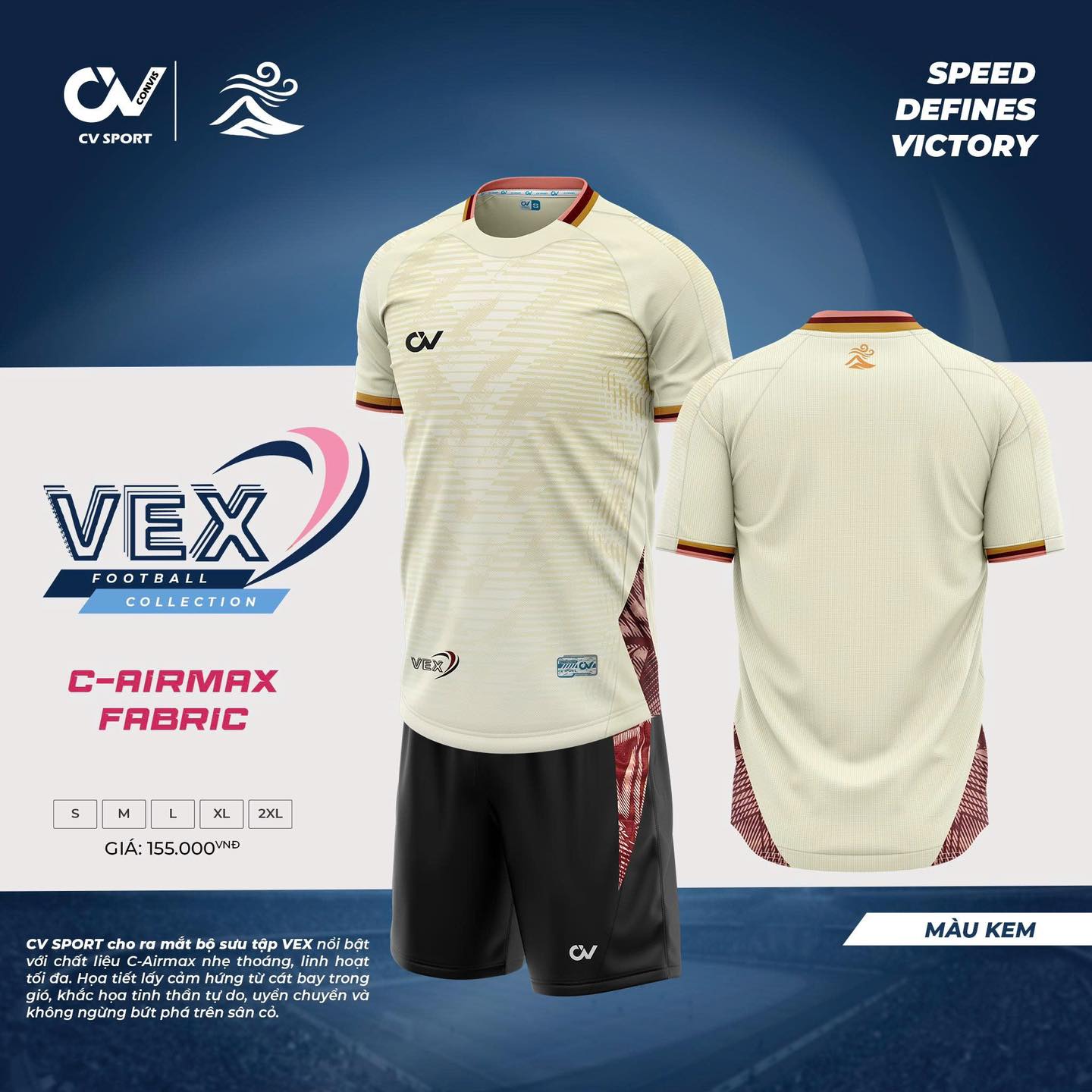 Bộ quần bóng đá CV Vex