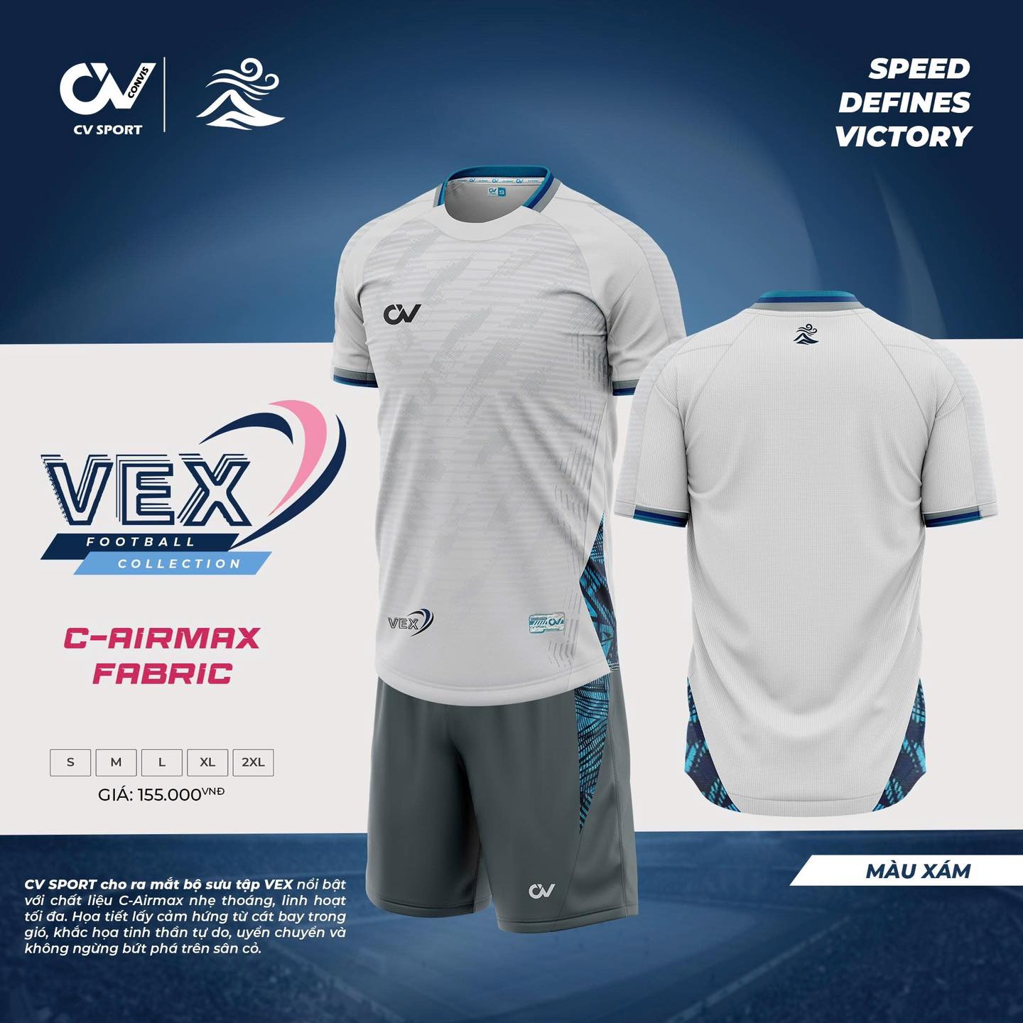 Bộ quần bóng đá CV Vex