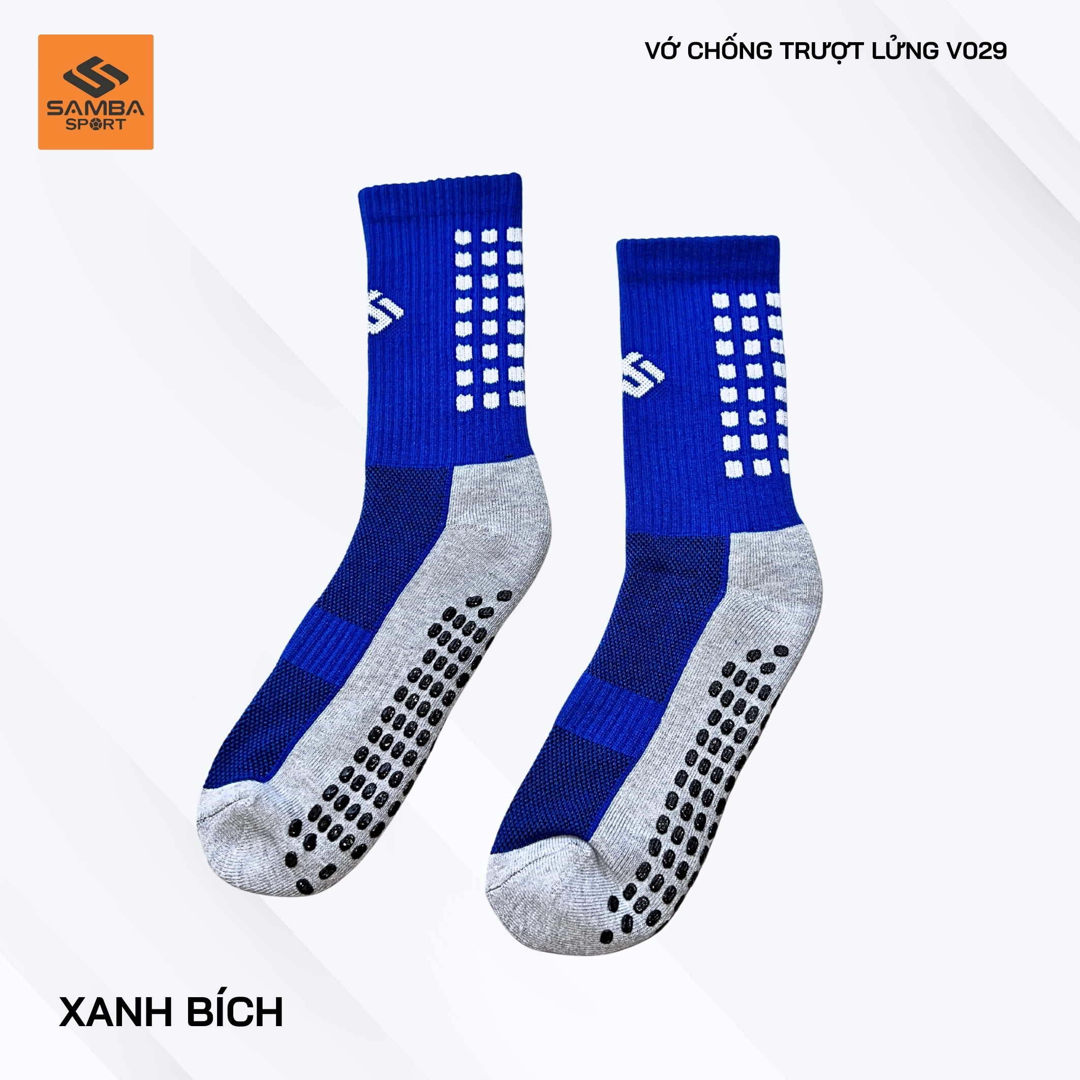 Vớ chống trượt lửng Samba V029