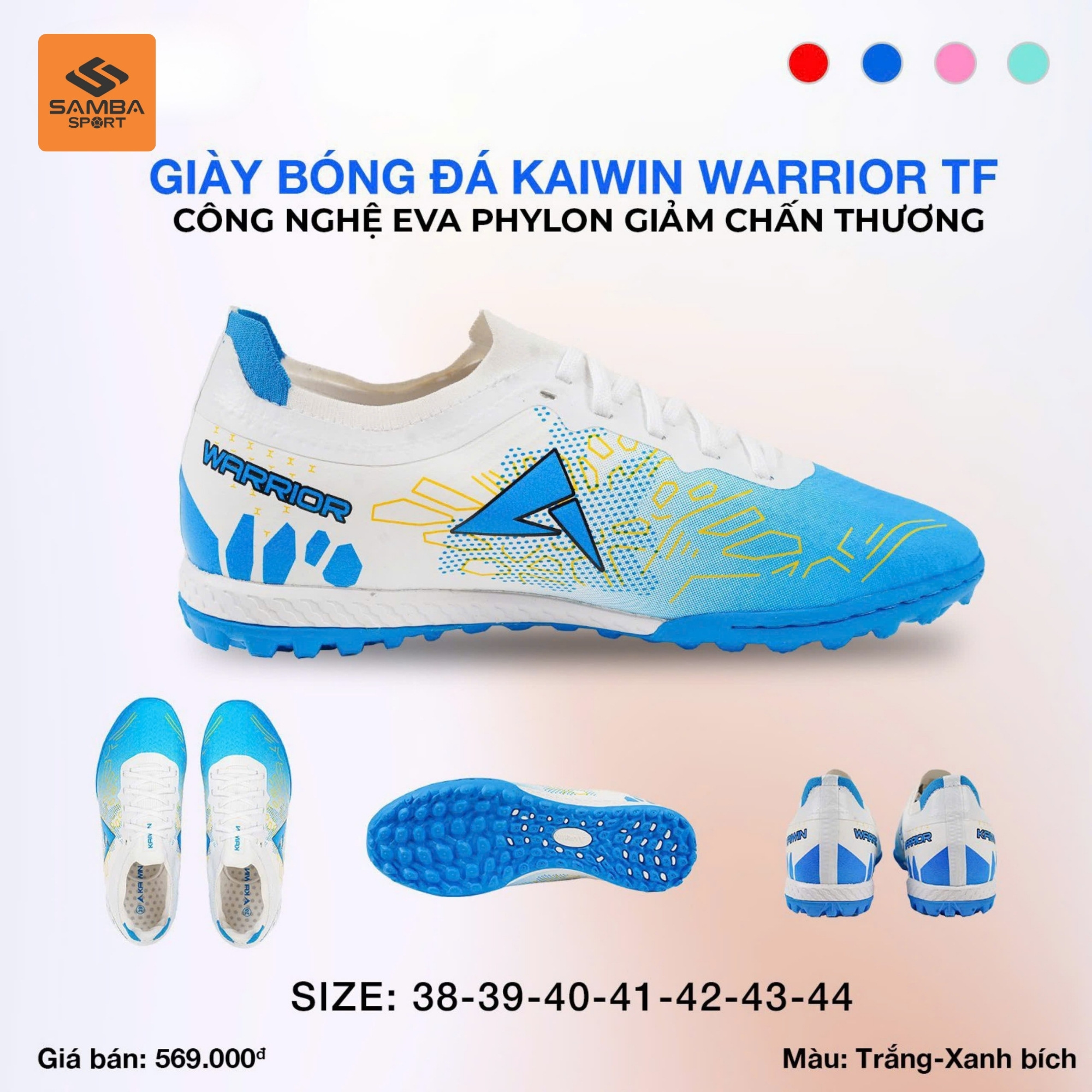 Giày Bóng Đá Kaiwin Warrior TF