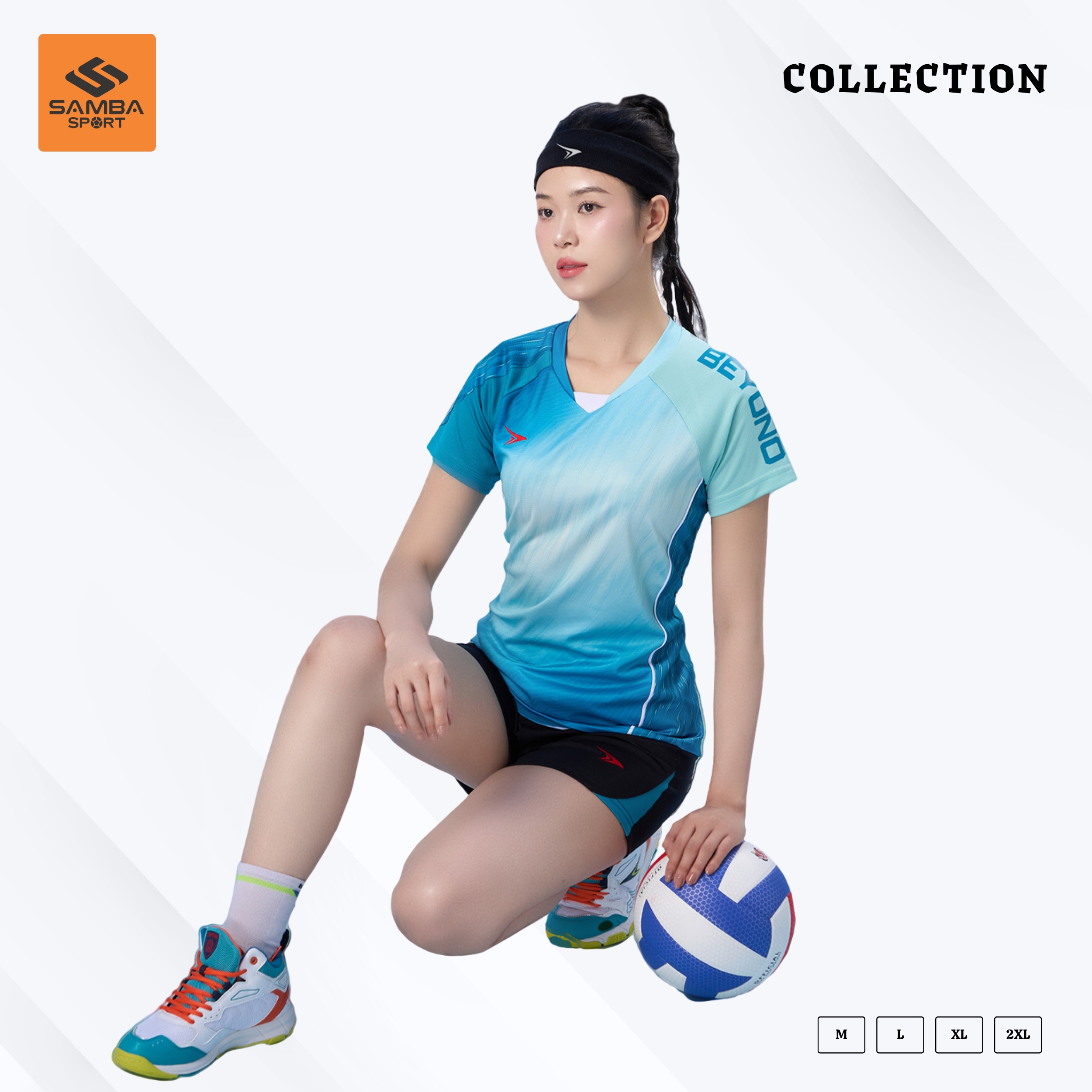 Quần áo bóng chuyền Nữ Beyono Flash II