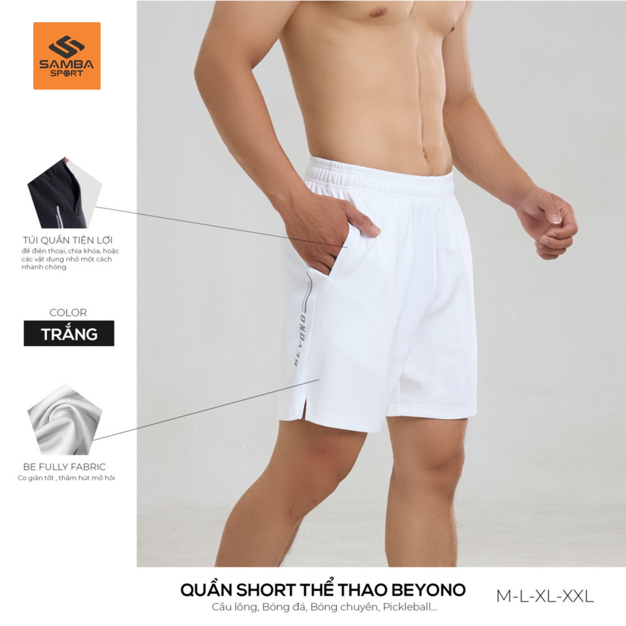 Quần thể thao Nam Beyono QCL03