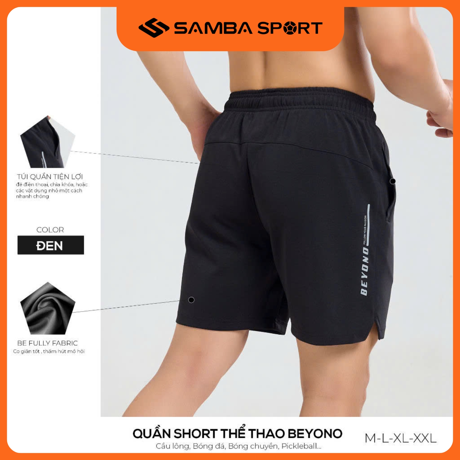 Quần thể thao Nam Beyono QCL03