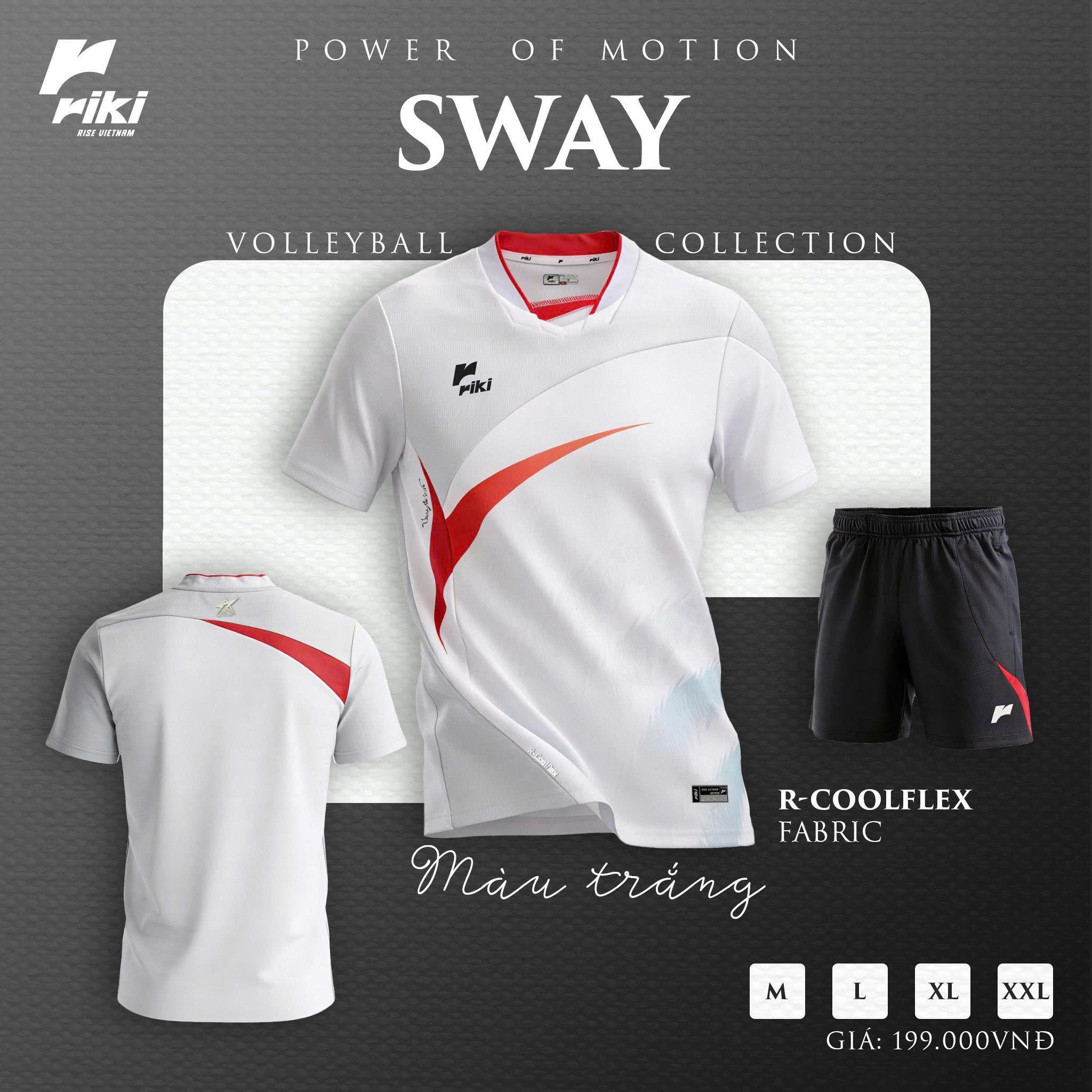 Quần áo bóng chuyền nữ Riki Standard Sway