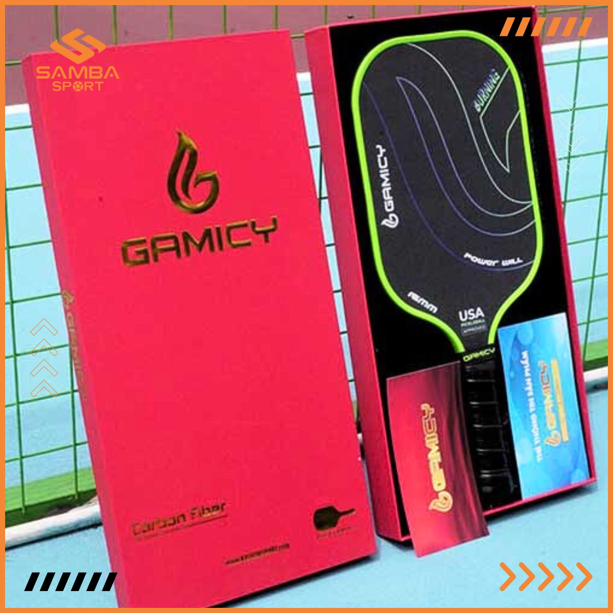 Vợt Pickleball Gamicy Burning T700