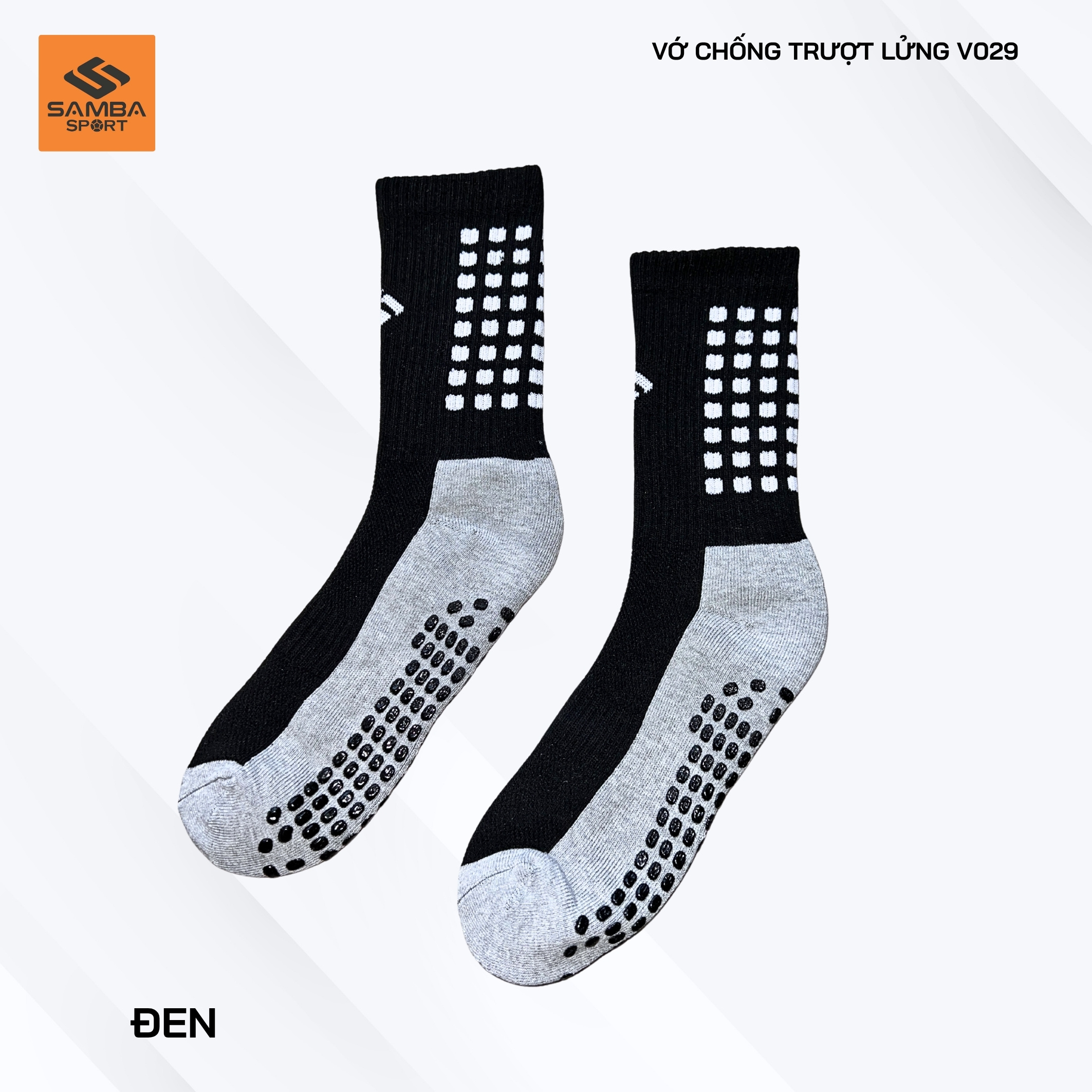 Vớ chống trượt lửng Samba V029