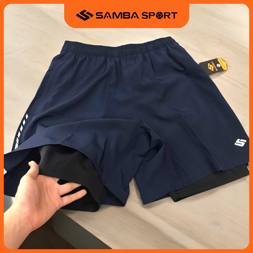 Quần Short Thể Thao Nam 2 Lớp Samba Q023
