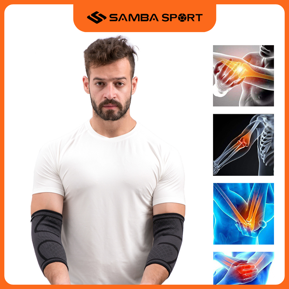 Băng khuỷu tay đàn hồi Goodfit GF402E