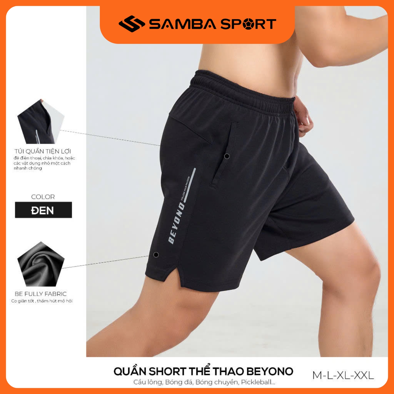 Quần thể thao Nam Beyono QCL03