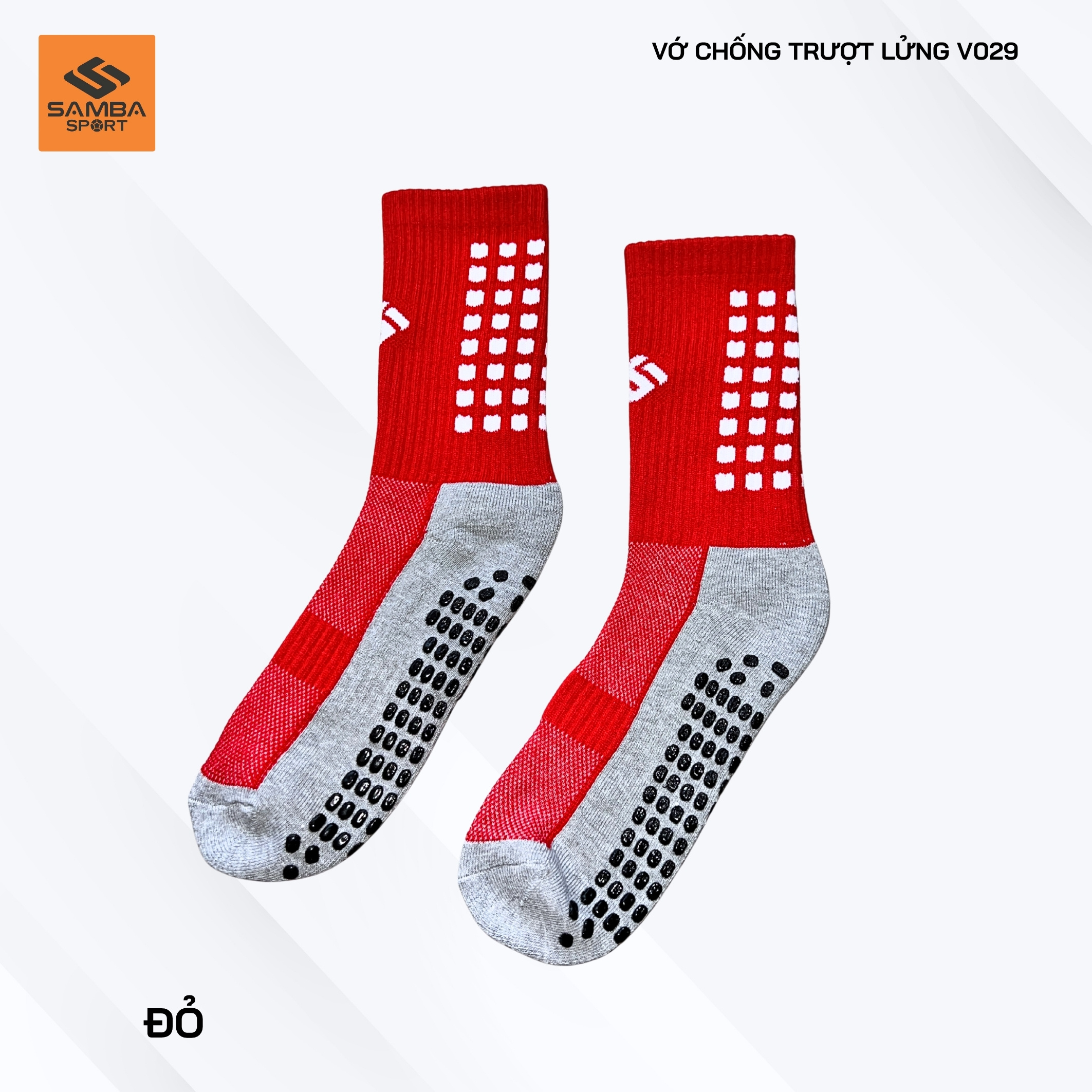 Vớ chống trượt lửng Samba V029