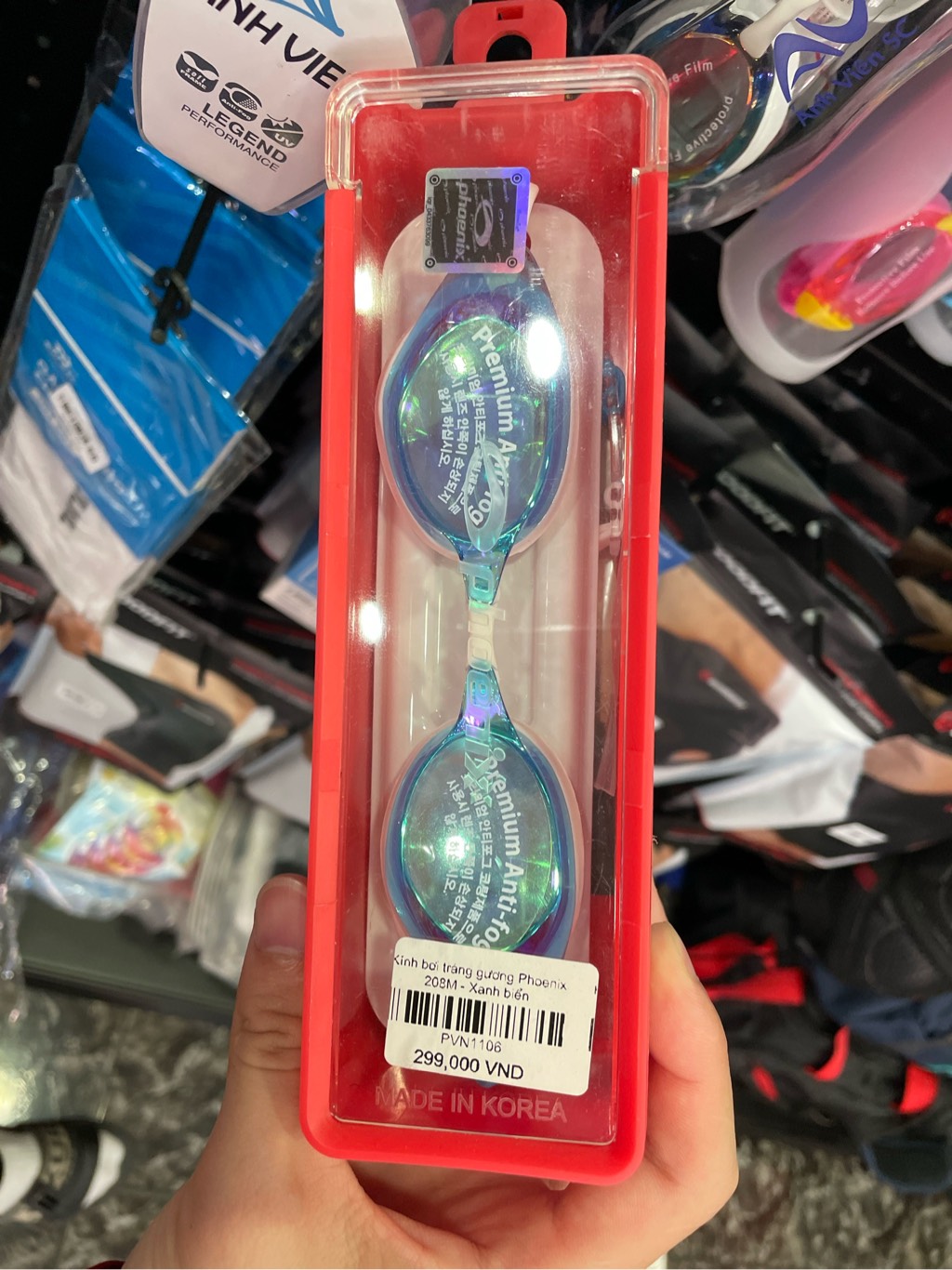 Kính bơi tráng gương Phoenix 208M