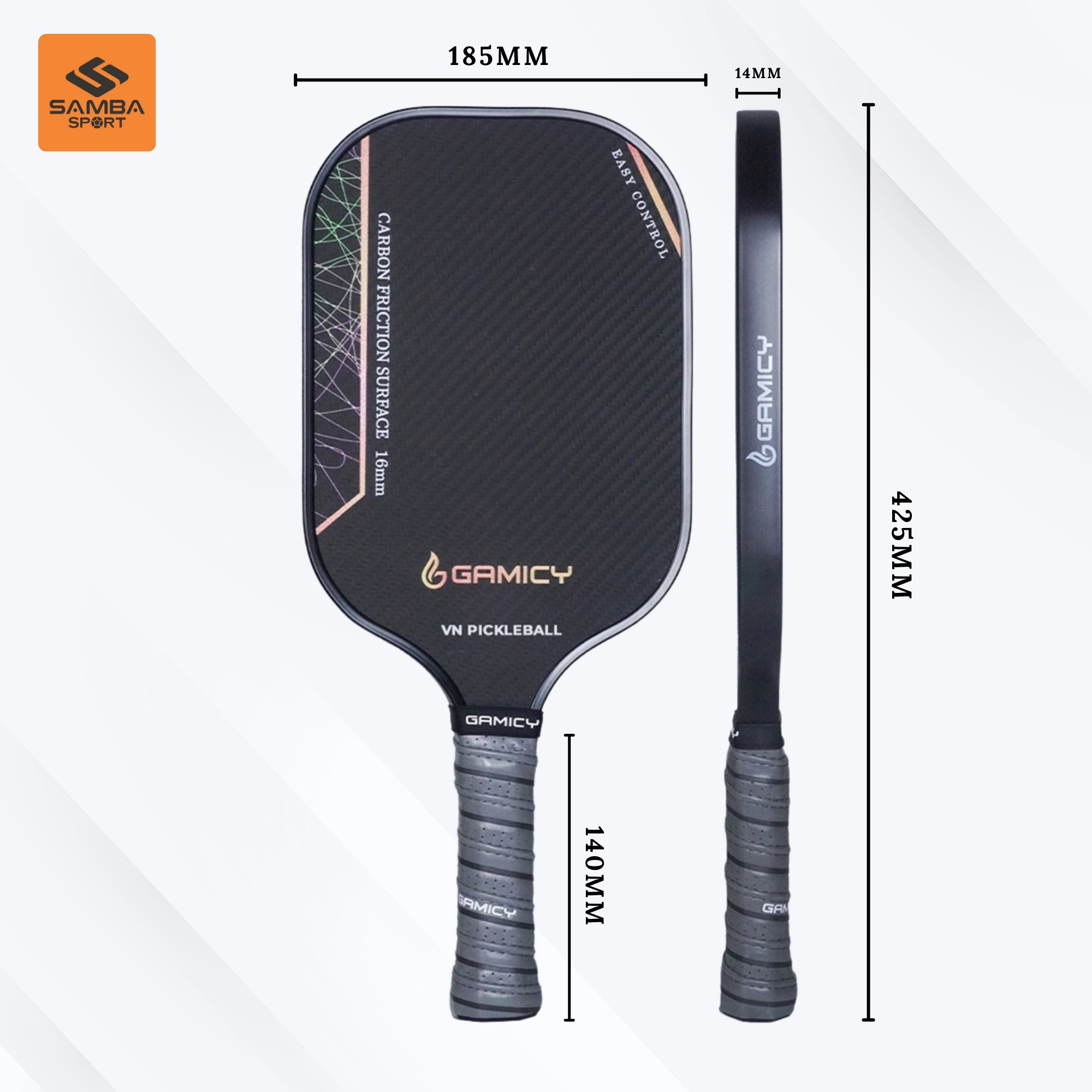 Vợt Pickleball Gamicy Moment T700 14mm