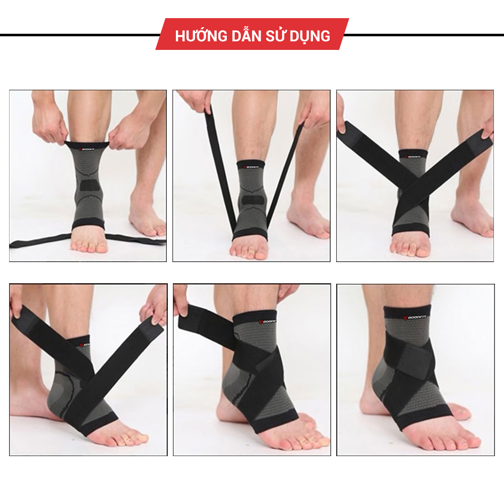 Băng cổ chân đàn hồi Goodfit GF614A