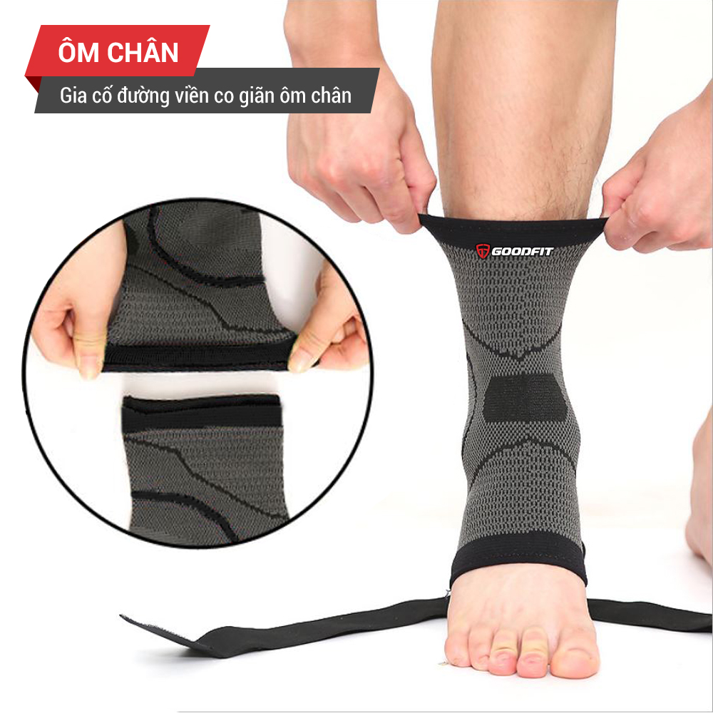 Băng cổ chân đàn hồi Goodfit GF614A