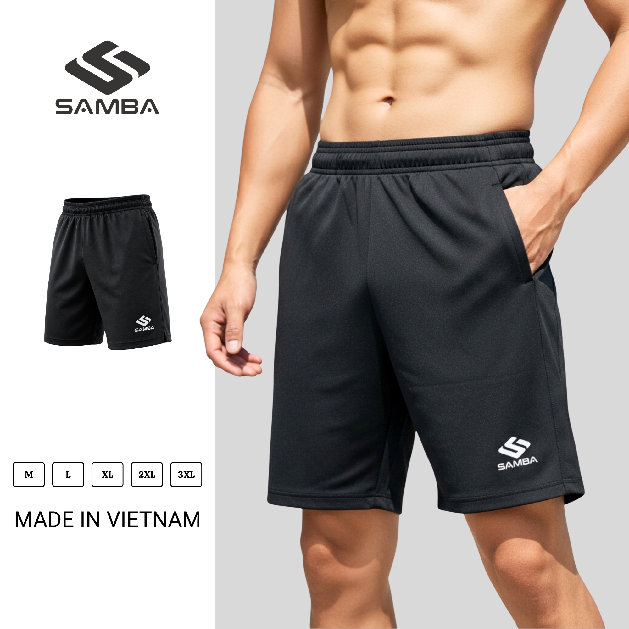 Quần Short Thể Thao Nam Samba Q041