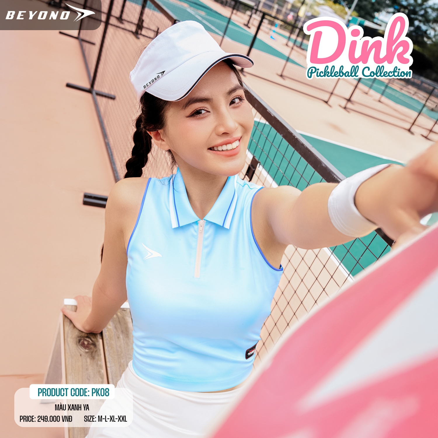 Áo Thể Thao Nữ Beyono PK08