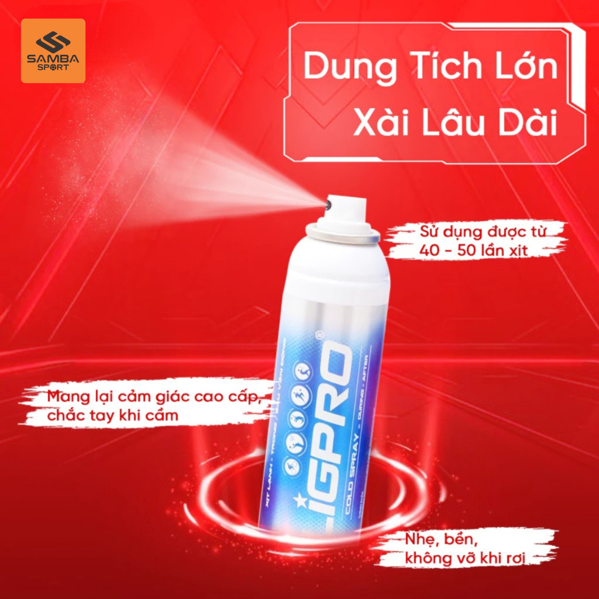 Chai xịt lạnh Ligpro Cold Spray 200ml