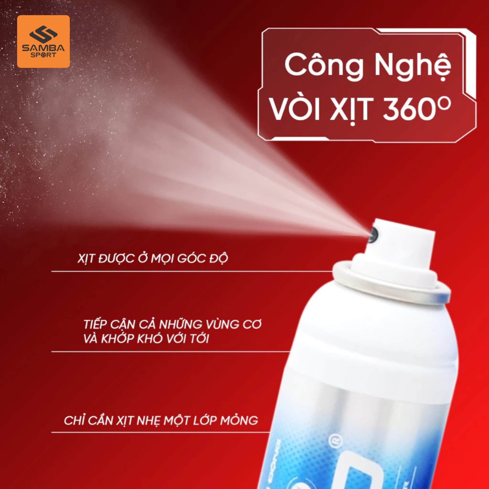 Chai xịt lạnh Ligpro Cold Spray 200ml
