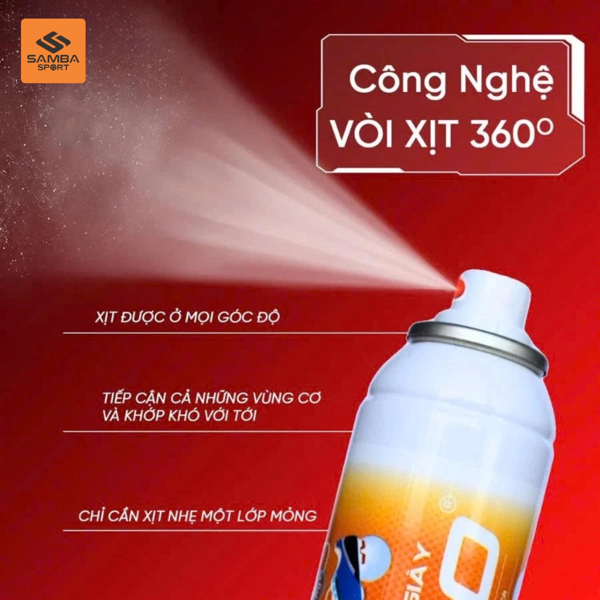 Chai xịt khử mùi giày Ligpro