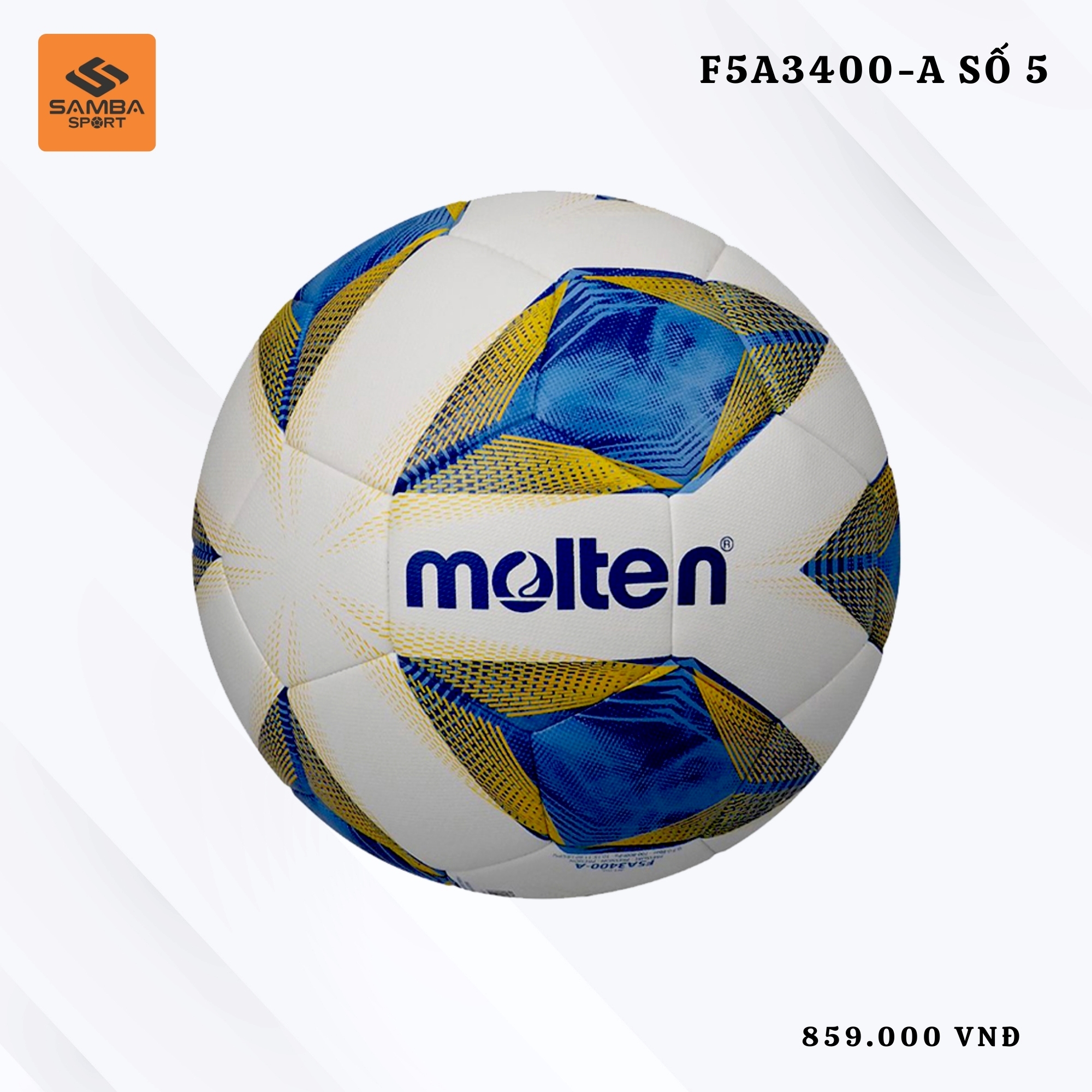 Quả bóng đá Molten F5A3400-A số 5