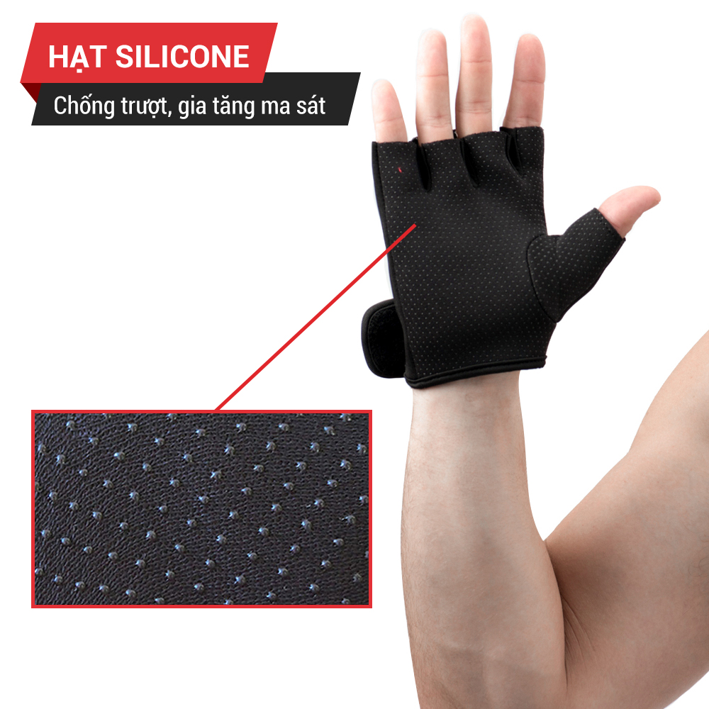 Găng tay tập gym Goodfit GF202G