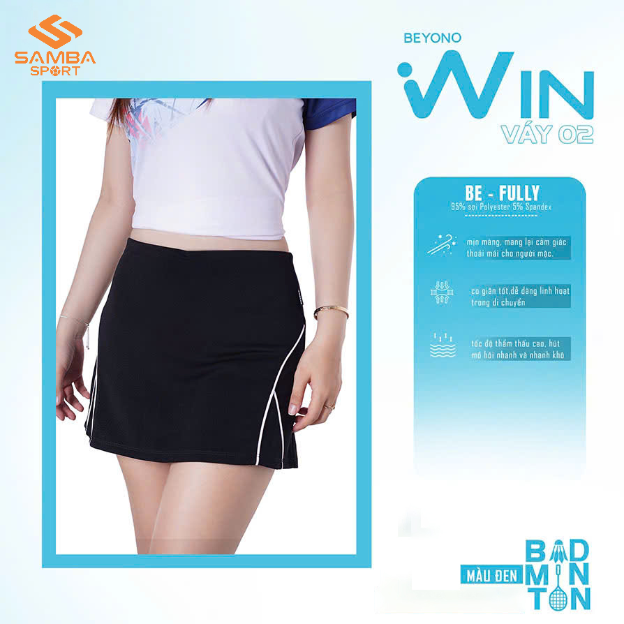 Váy thể thao Beyono Win VCL02