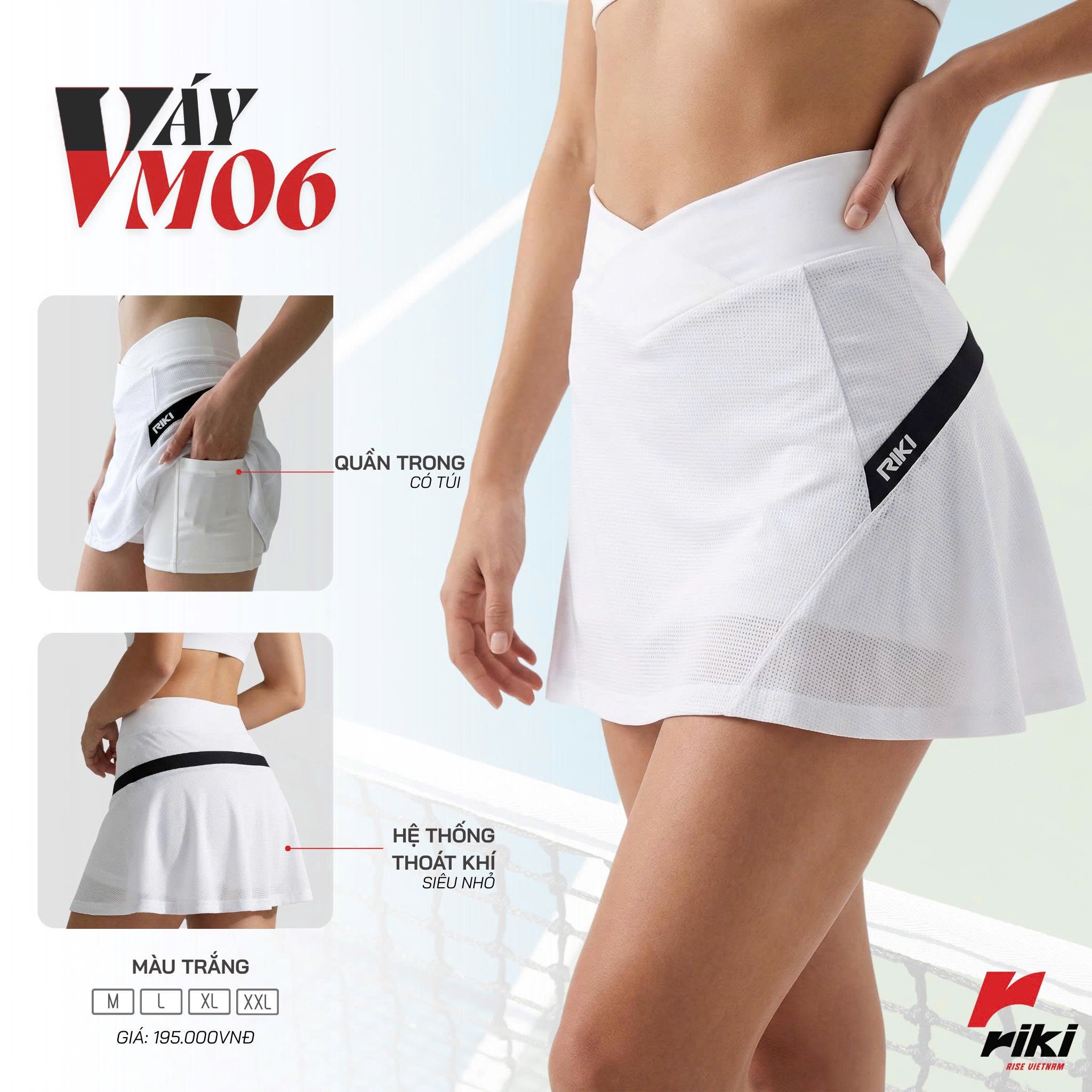 Váy thể thao Riki Advance VM06