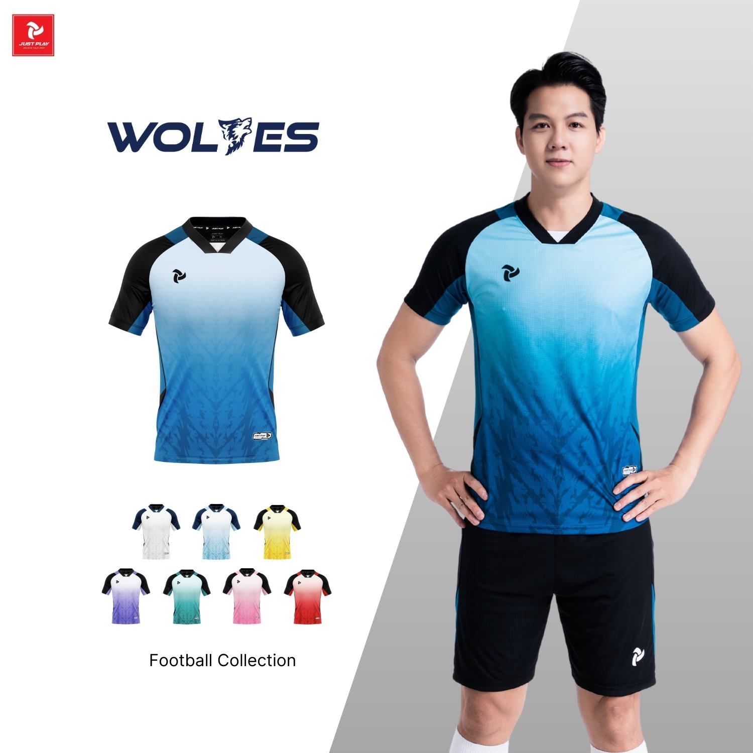 Quần áo bóng đá Justplay Wolves