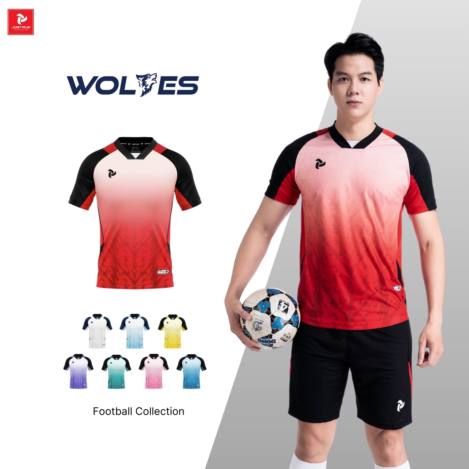 Quần áo bóng đá Justplay Wolves
