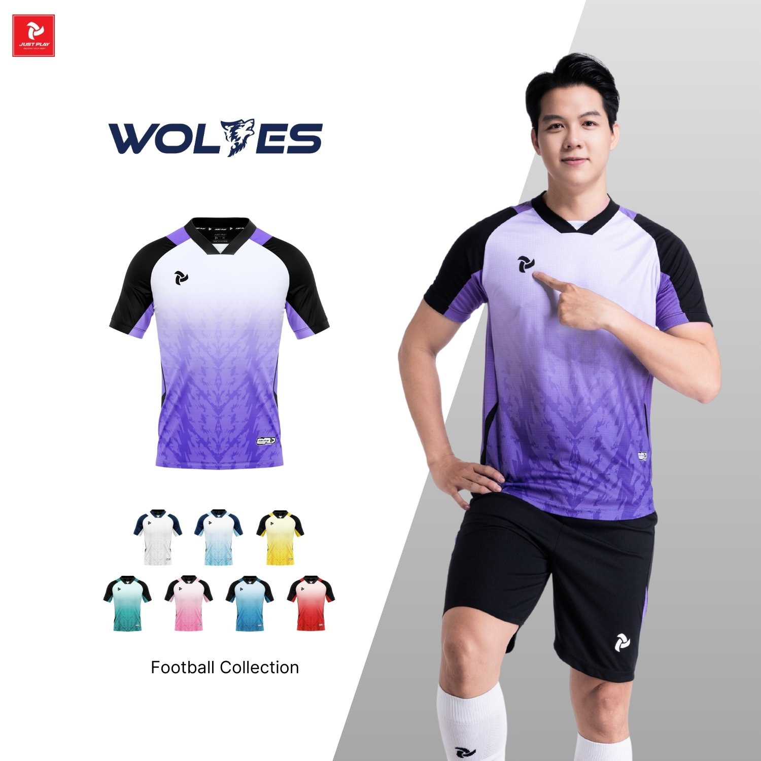 Quần áo bóng đá Justplay Wolves