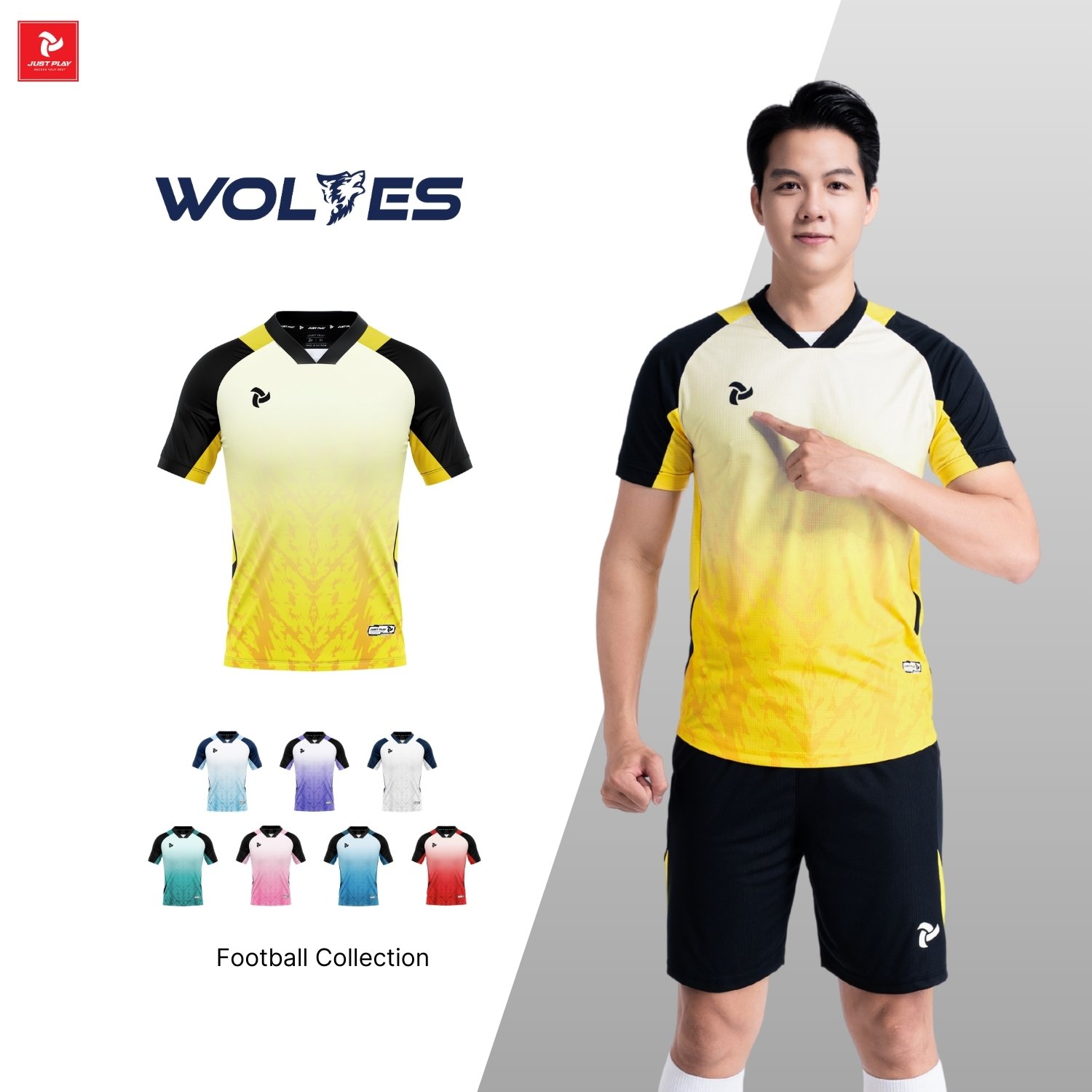 Quần áo bóng đá Justplay Wolves