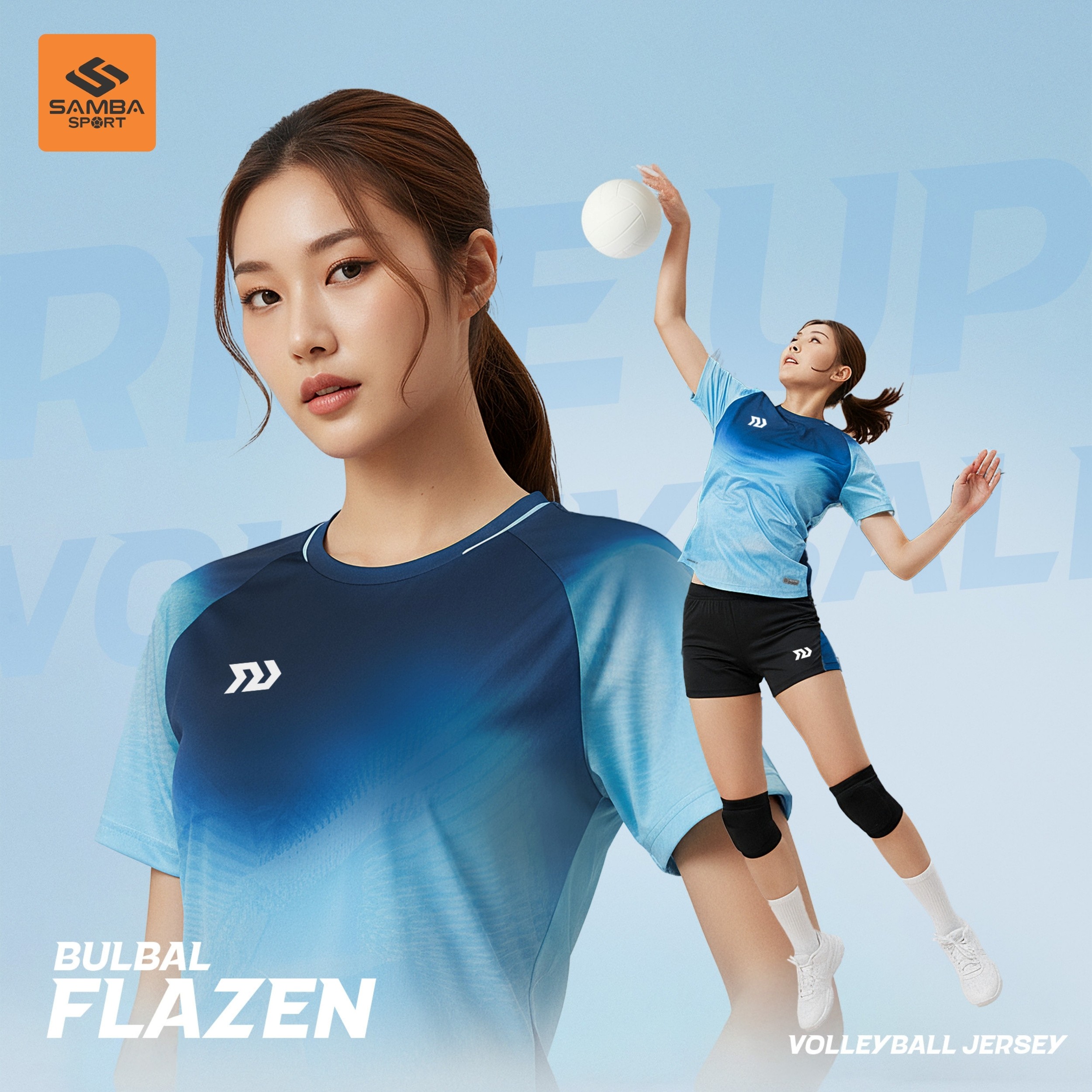 Quần Áo Bóng Chuyền Nữ Bulbal Flazen BC10