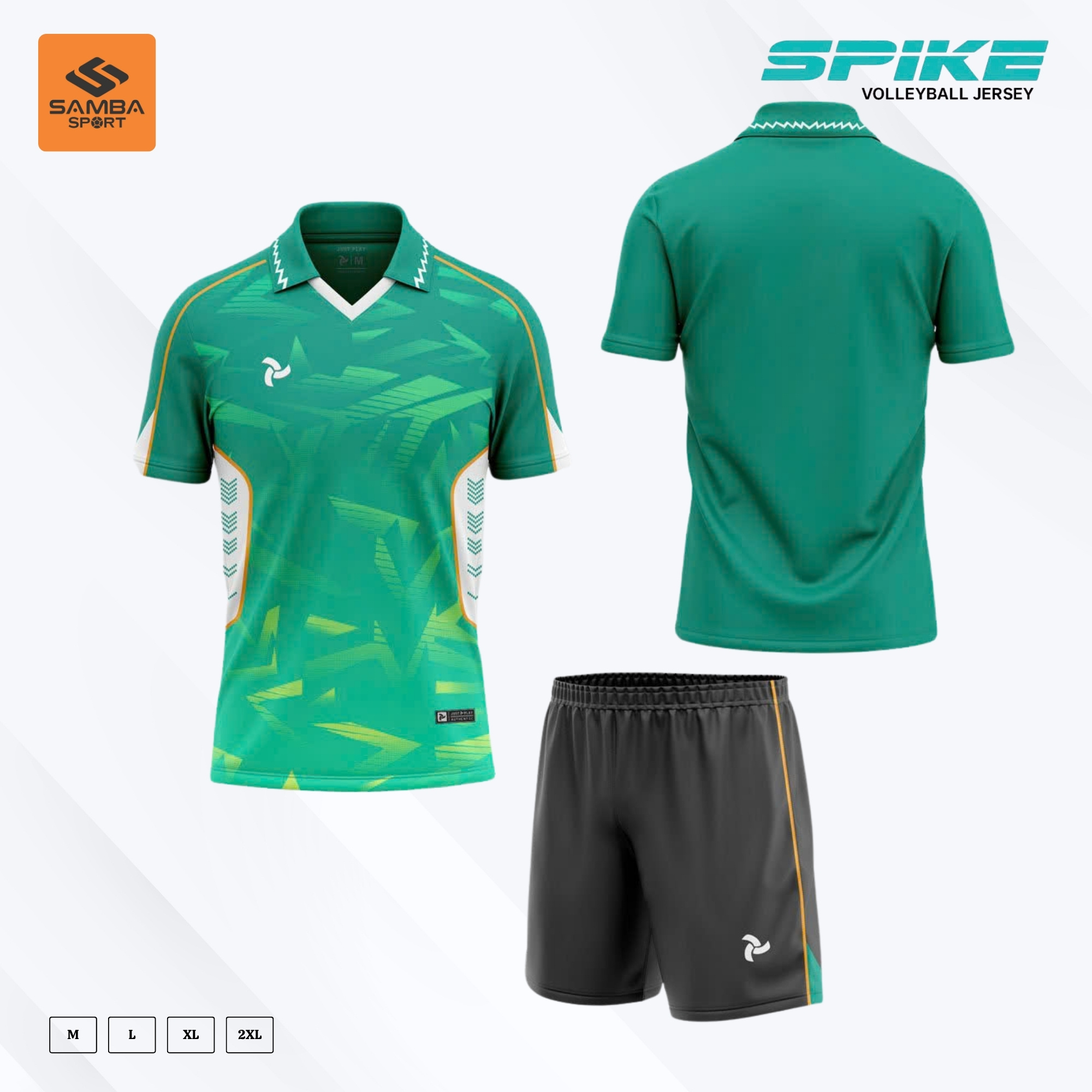 Quần áo bóng chuyền nam Justplay Spike