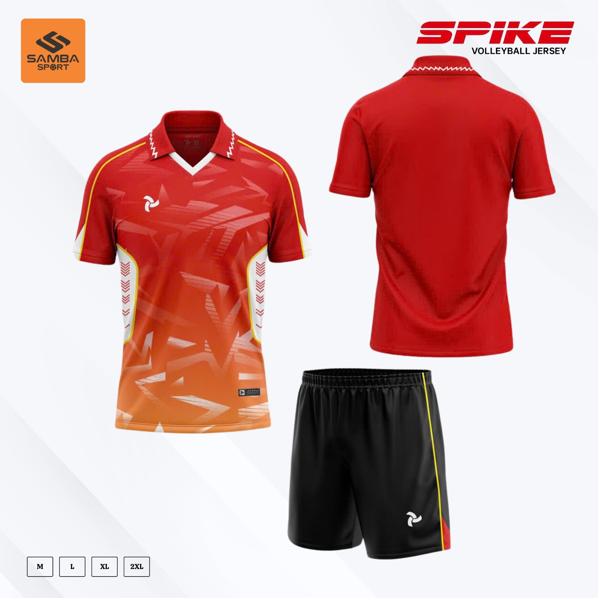 Quần áo bóng chuyền nam Justplay Spike