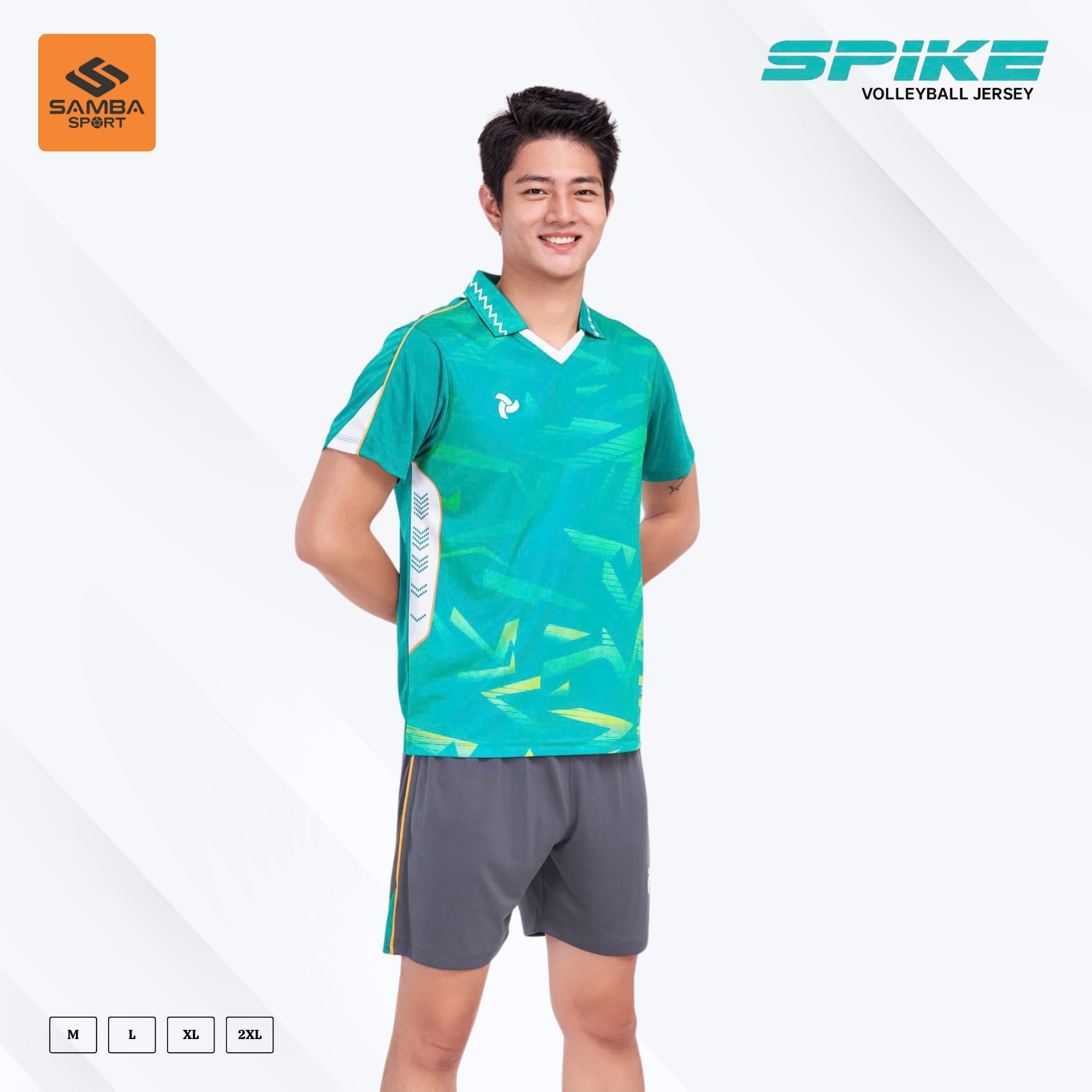 Quần áo bóng chuyền nam Justplay Spike