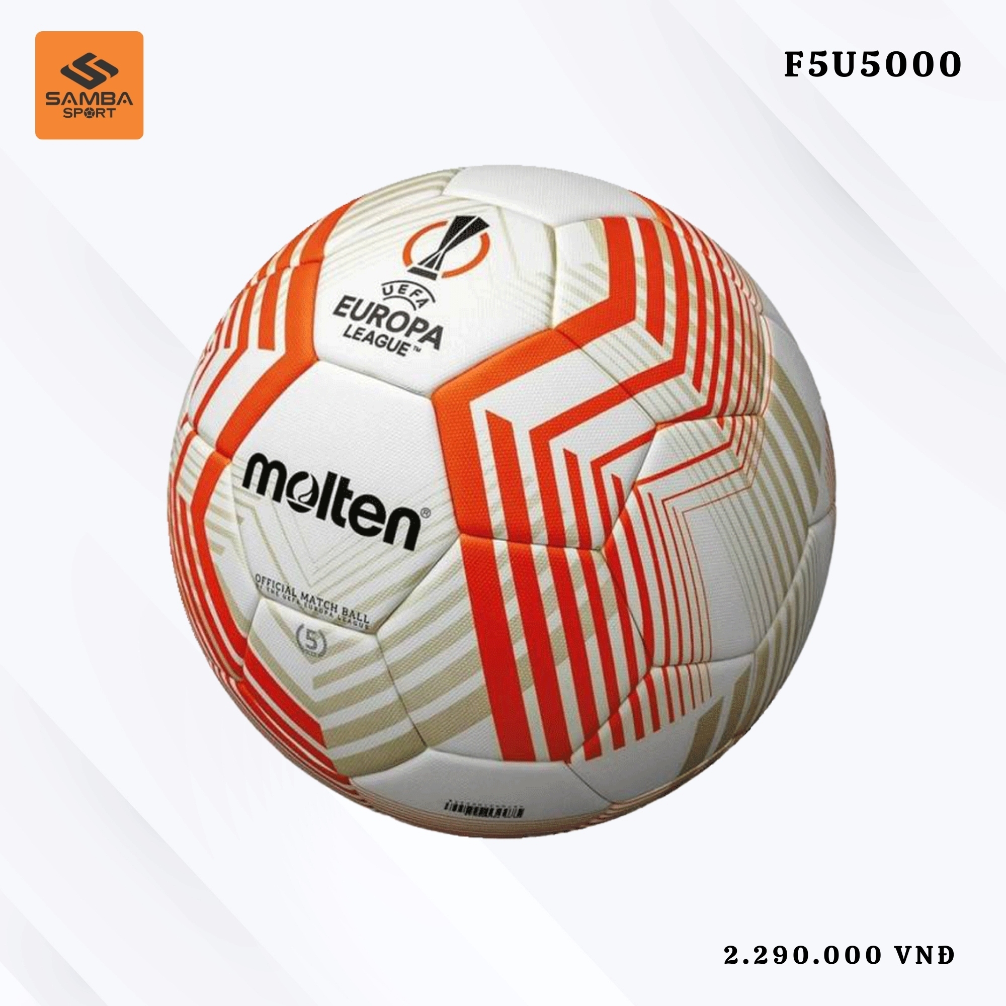 Quả bóng đá Molten F5U5000 Europa League 2023