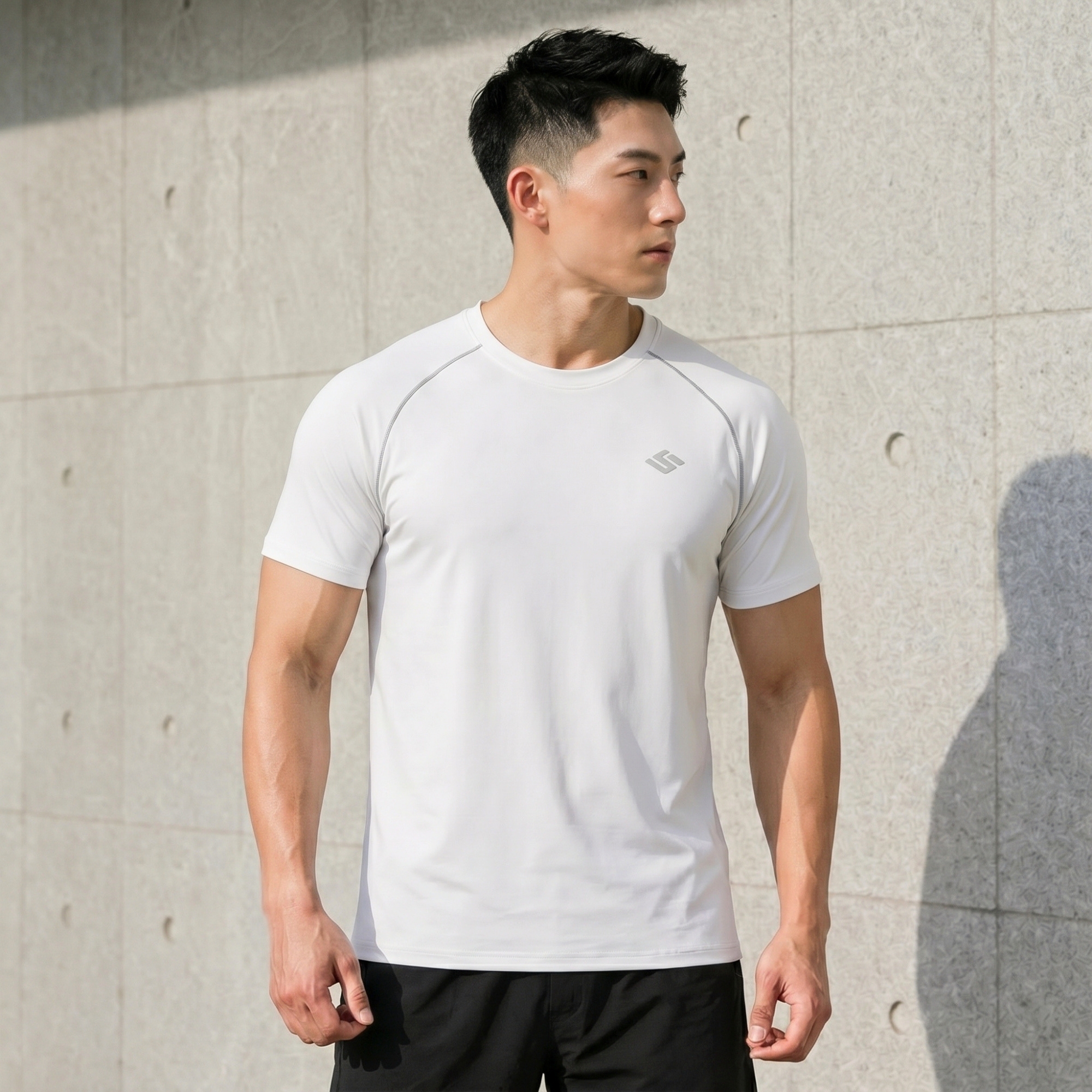 Áo cổ tròn nam Samba Motion
