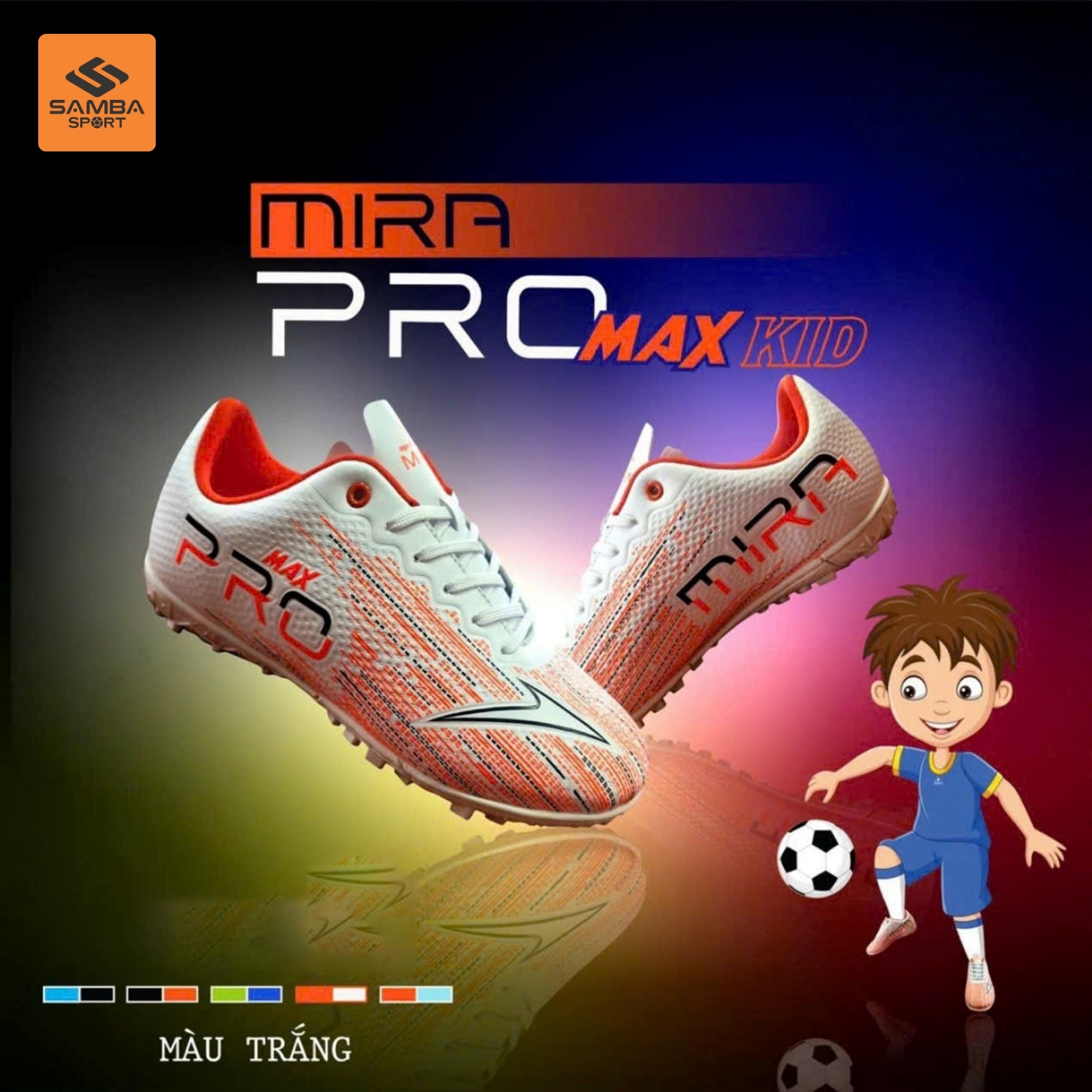 Giày bóng đá trẻ em Mira Pro Max