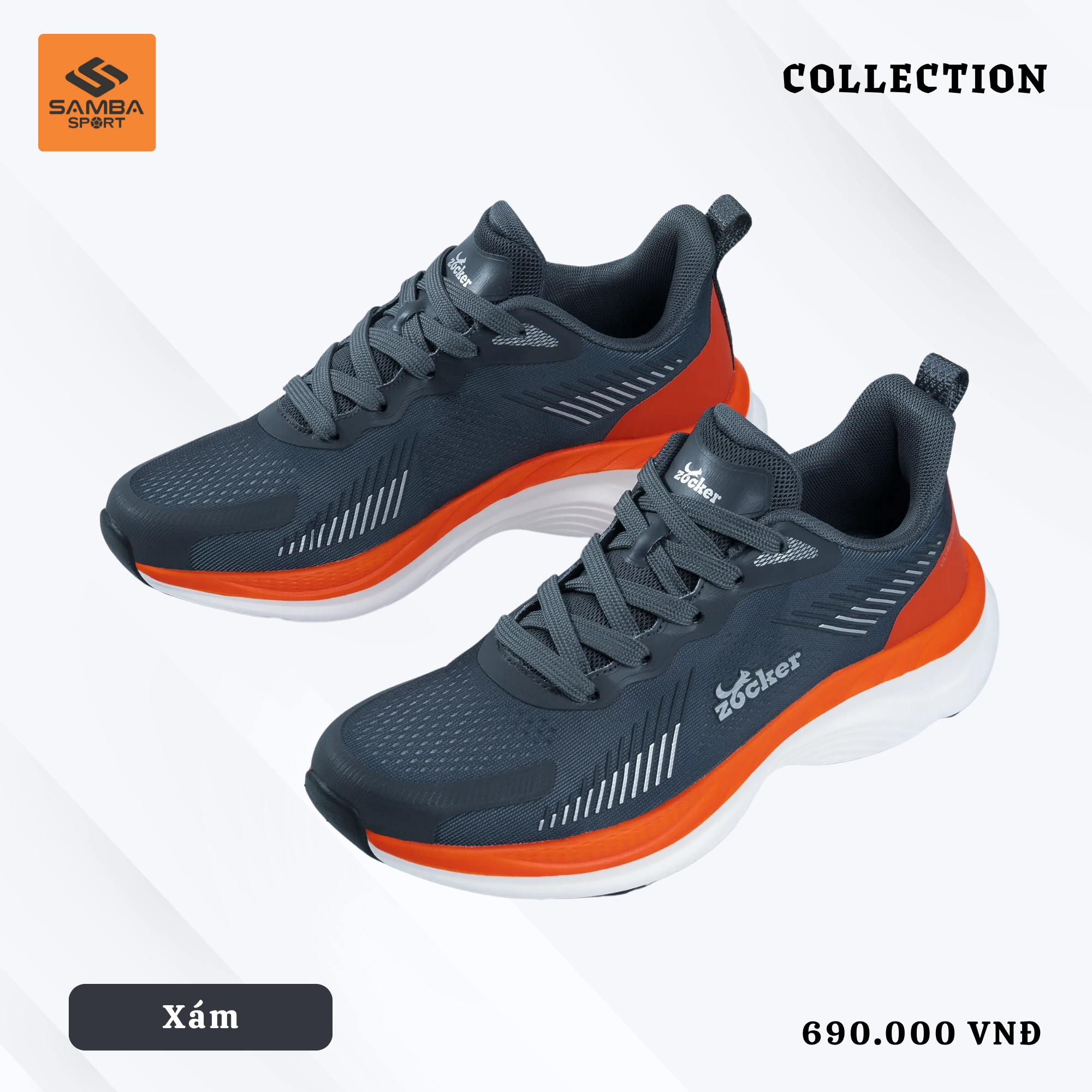 Giày thể thao Nam/Nữ Zocker ZCB Ultra Light